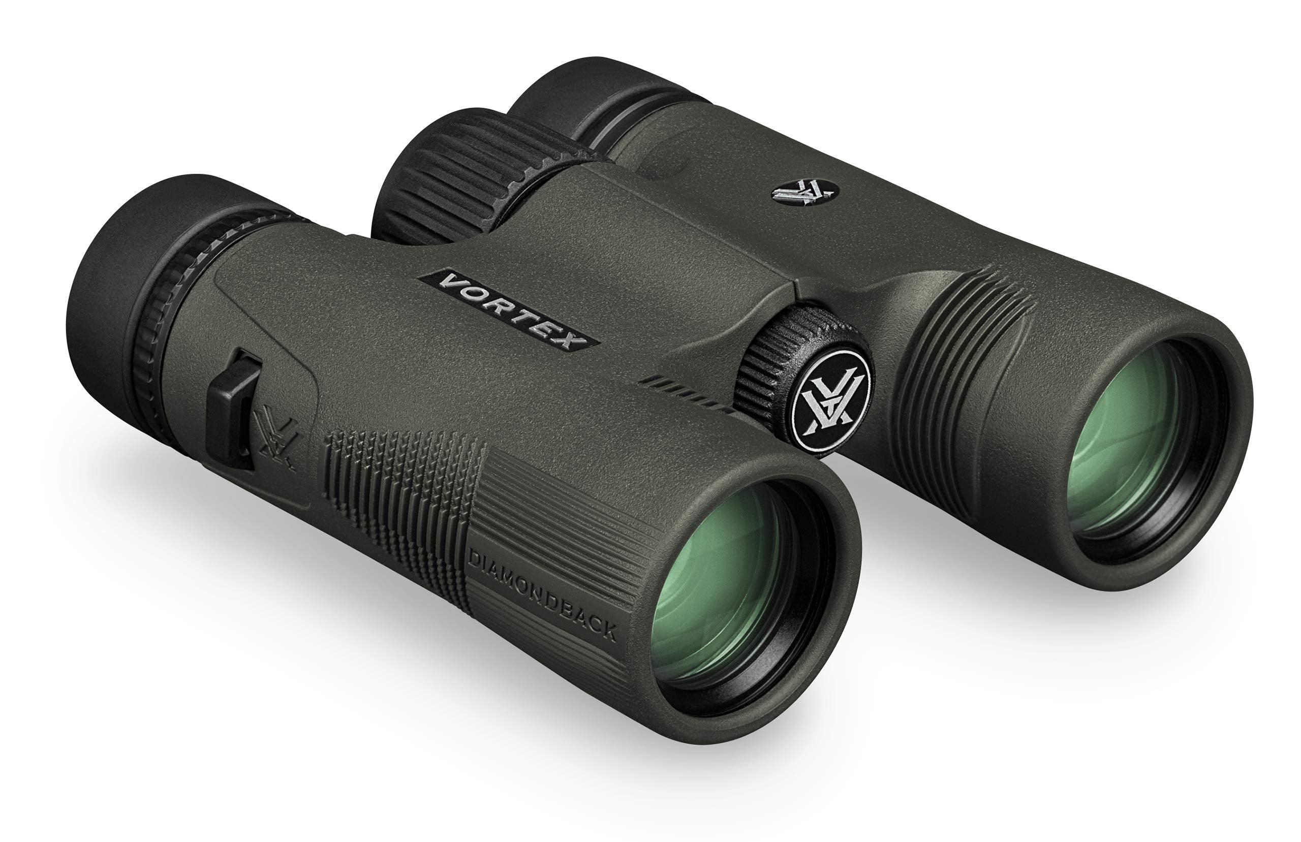 Vortex Optics Diamondback Hd 8X28 Binoculars   Hd Optical System, Non Slip Grip, Waterproof, Fogproof, Shockproof, Included Carr
