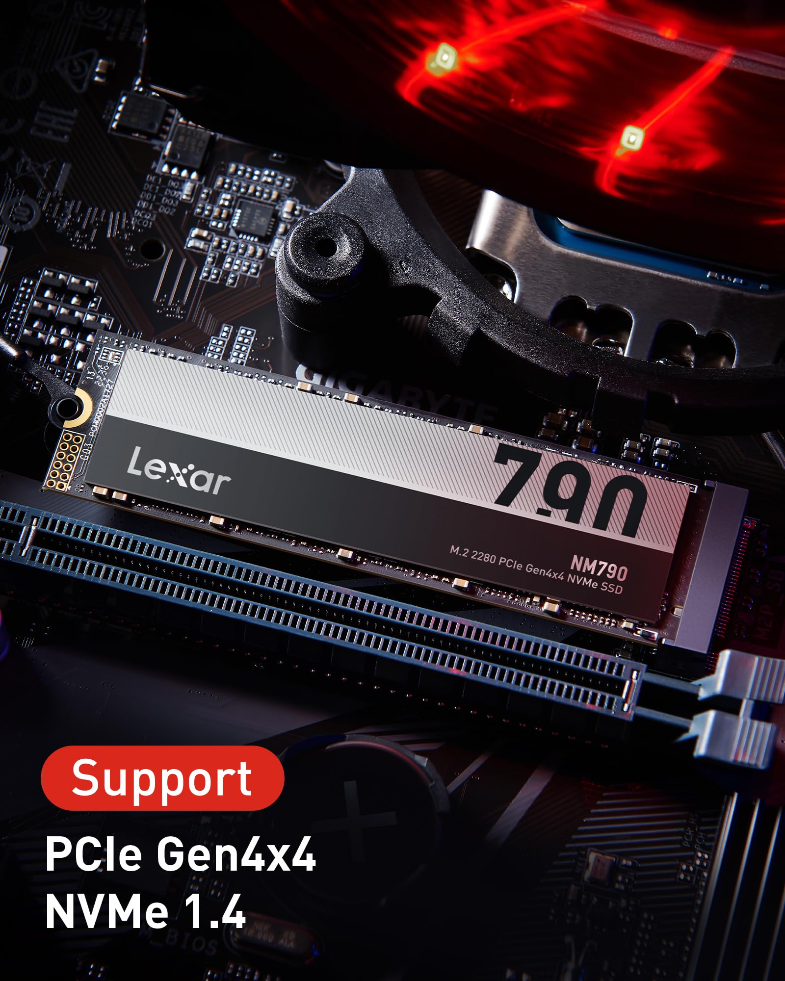 Lexar Ssd 2Tb 7400/6500 Nm790 M.2 Lex Nvme