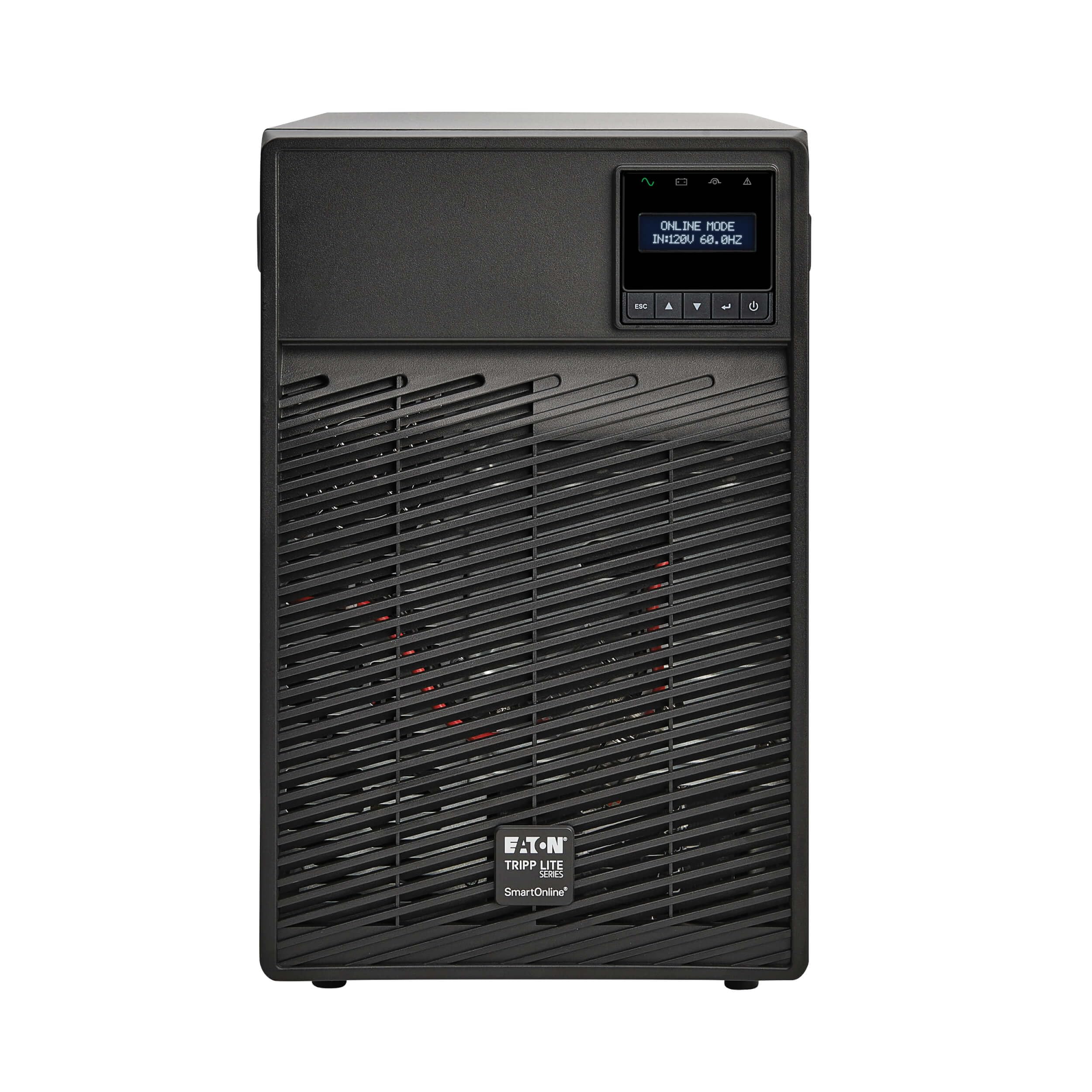 Tripp Lite Eaton Series Smartonline 1500Va Ups Battery Backup, Pure Sine Wave Double Conversion, 120V 1350W, Tower, Lcd Screen,
