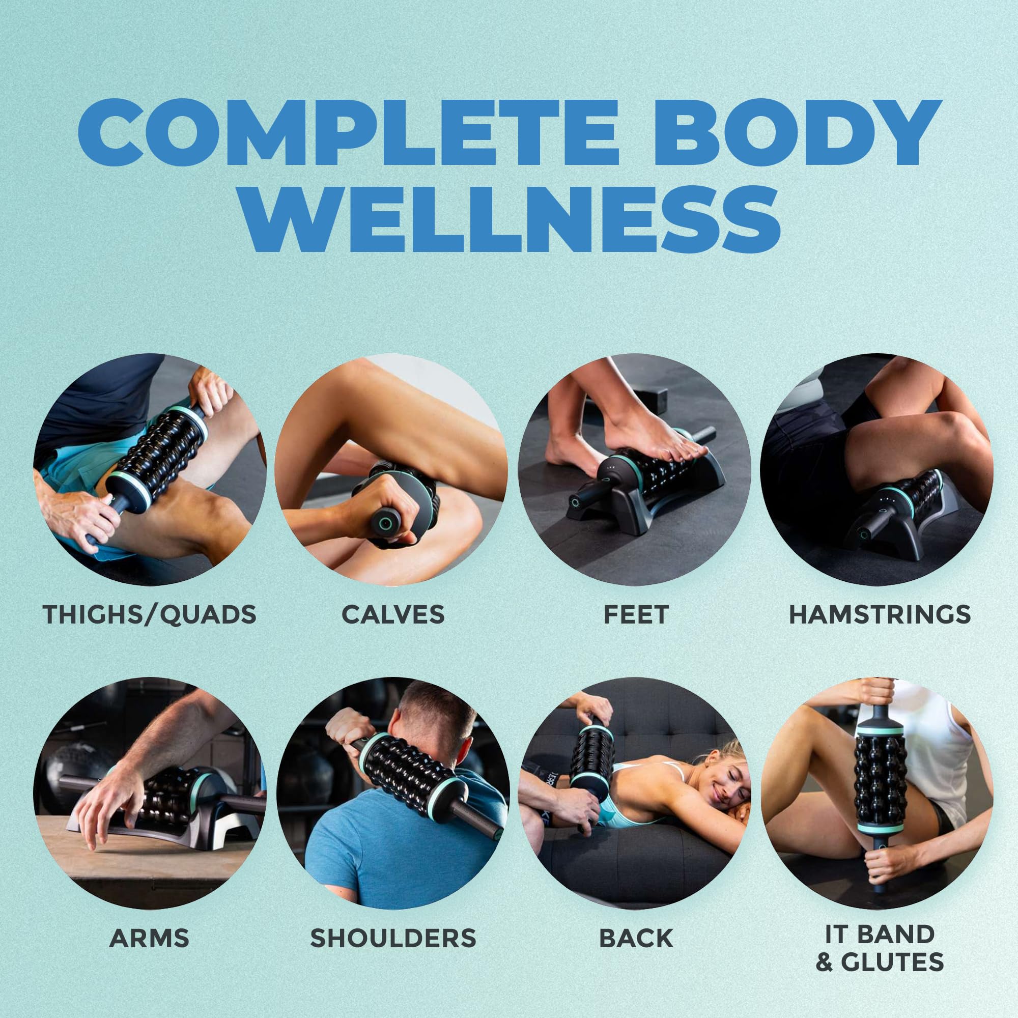 Chirp Rpm Rolling Percussive Massager, Percussive Therapy, Whole Body Relief, Deep Tissue And Muscle Recovery, Percussion Massag