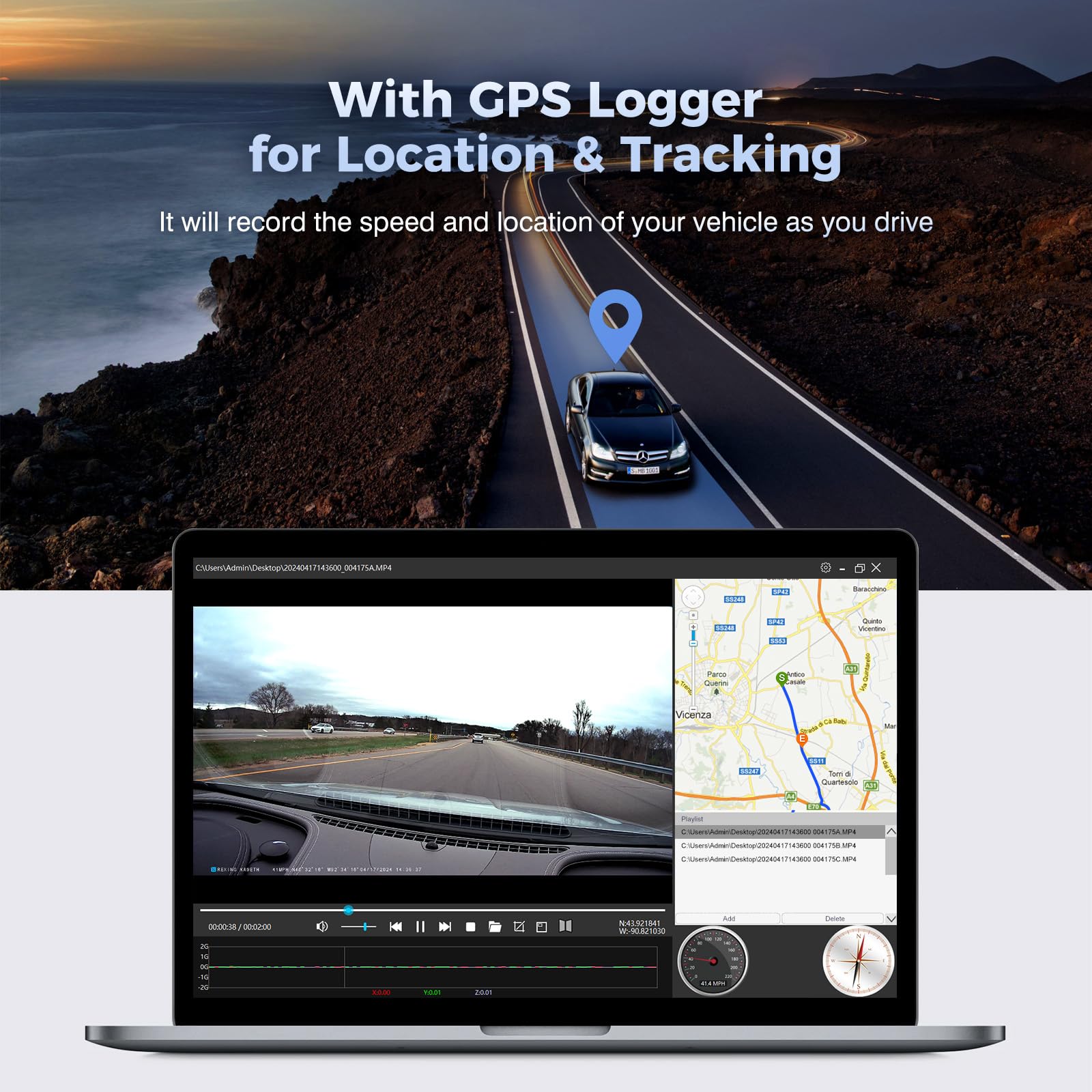 Pruveeo 12'' Mirror Dash Cam 4 Channel,360 Degree View Rear View Mirror Camera,Dash Cam Front And Rear Inside Left Right, Ir Nig