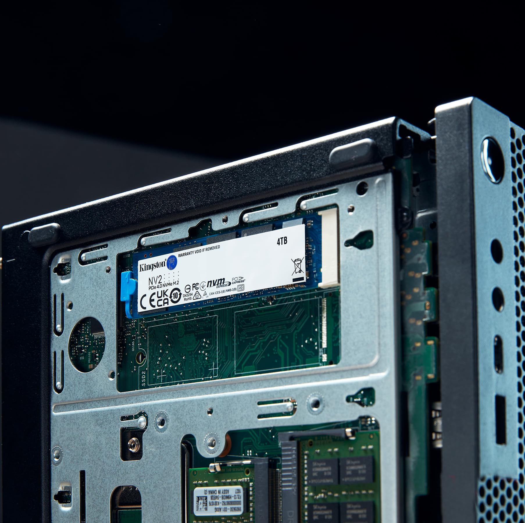 Kingston Nv2 500G M.2 2280 Nvme Internal Ssd  Pcie 4.0 Gen 4X4  Up To 3500 Mbs  Snv2S500G