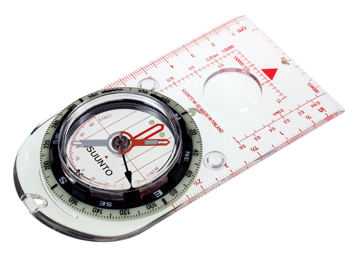 Suunto M-3 G Compass For Globetrotters, One Size, Global Metric,white