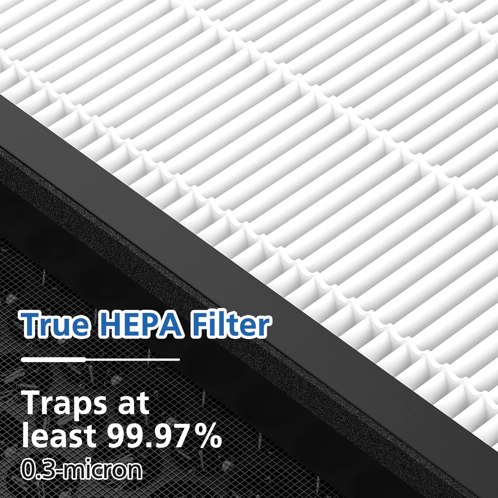 2 Pack Vital 200S Replacement Filter Compatible With Levoit Vital 200S Air Purifie R, 3 In 1 H13 Grade True Hepa, High Efficienc