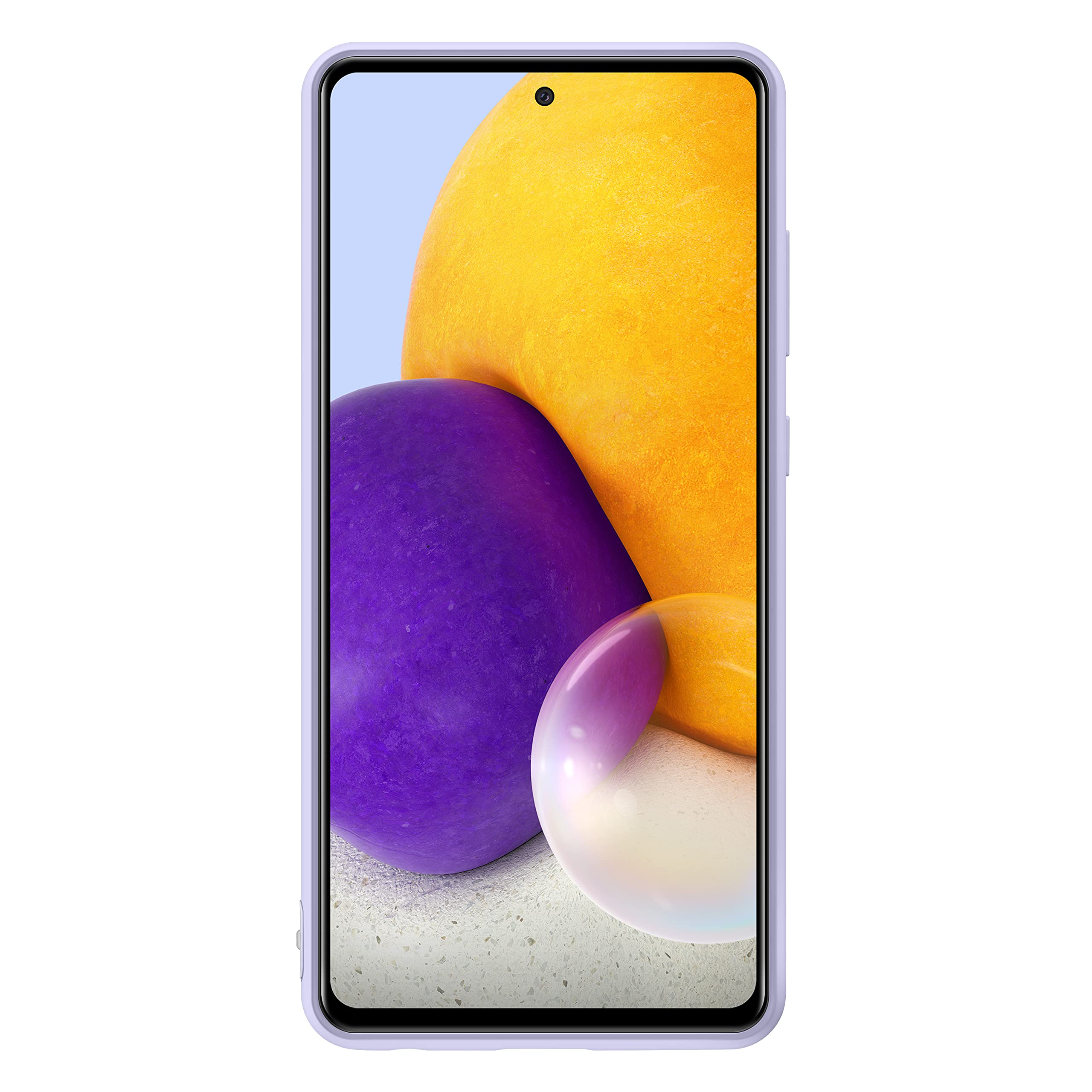 Samsung Galaxy A72 Silicone Cover Case - Violet