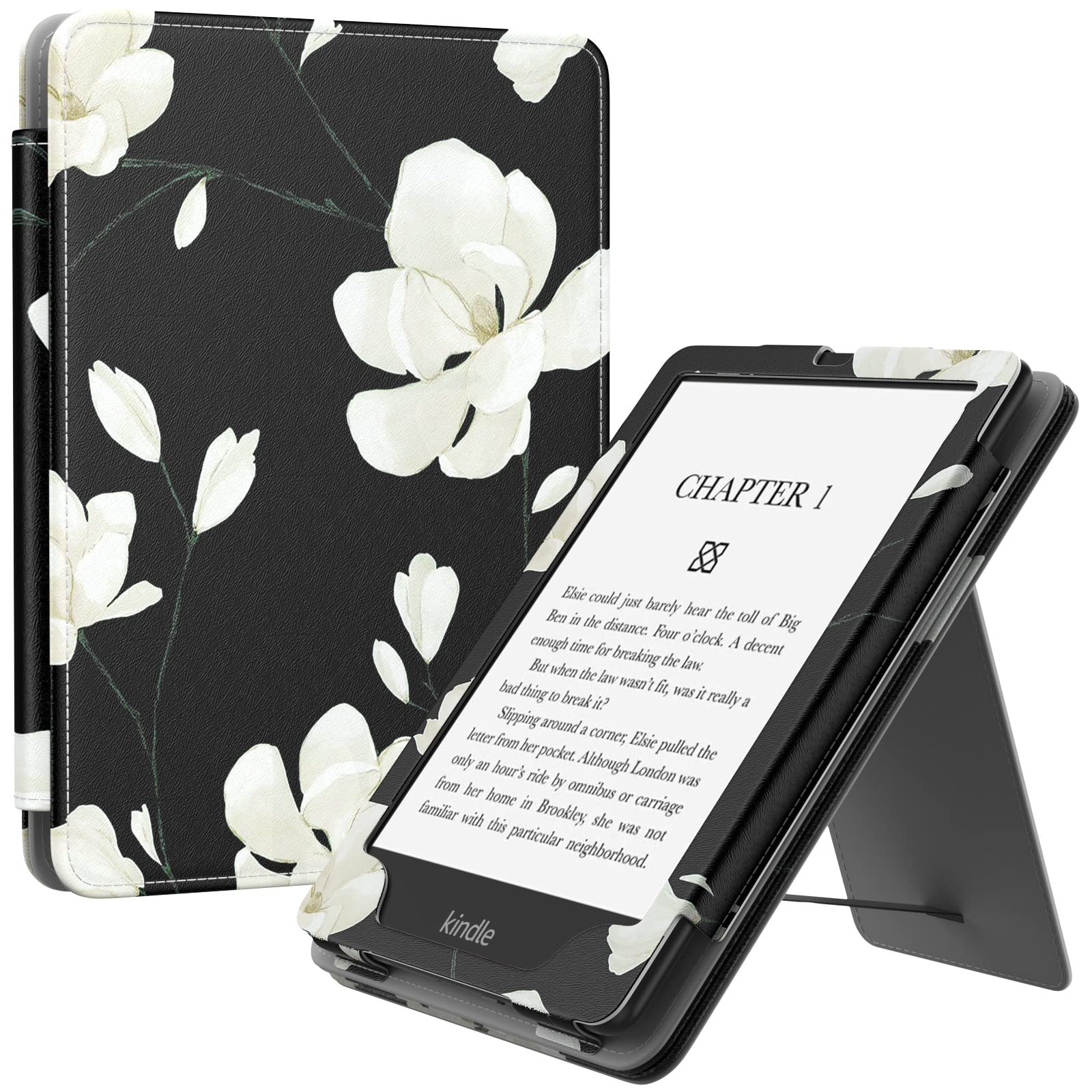 Moko Case For 6.8'' Kindle Paperwhite (11Th Gen 2021) And Kindle Paperwhite Signature Edition, Slim Pu Shell Cover Case With Aut