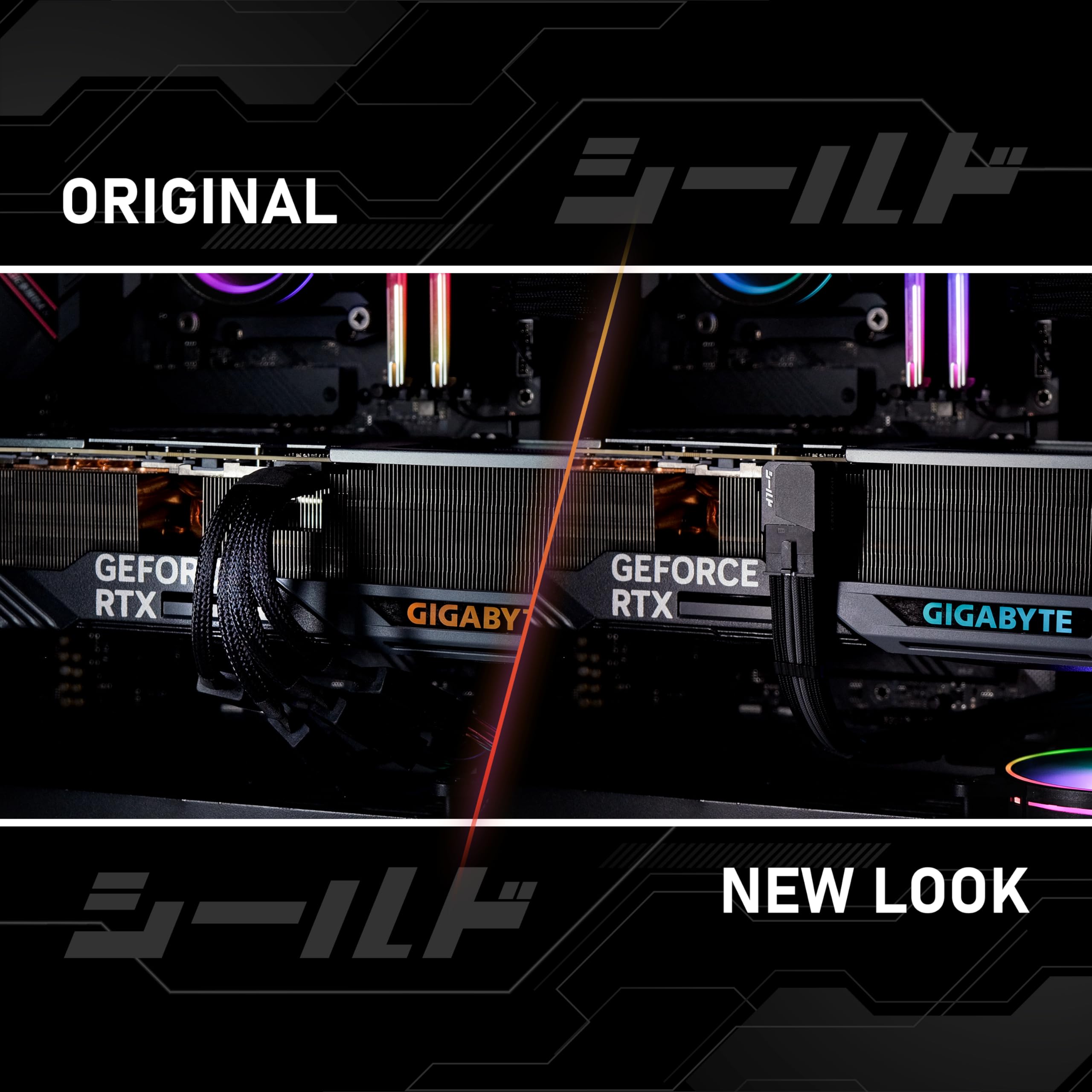 Ezdiy Fab Pcie 5.1 Adapter   600W 12+4Pin,16Pin 12Vhpwr Gpu Power Connector,12V 2X6 Gpu Adapter,90 Degree Right Angle   Compatib