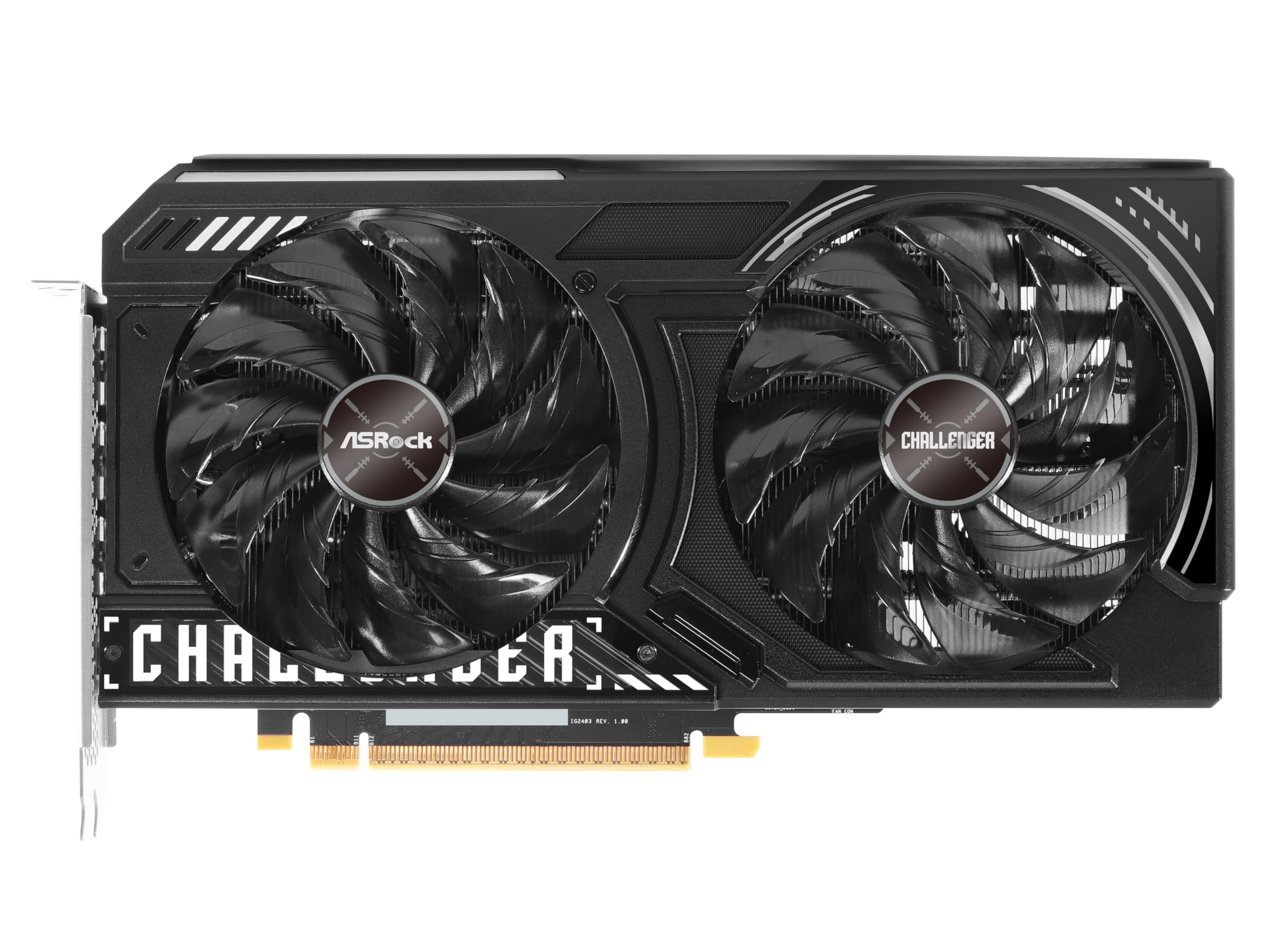 Asrock Intel Arc B580 Challenger 12Gb Oc Gddr6 19 Gbps 192 Bits 2740 Mhz 650W 7680 X 4320 Dual Fan Graphics Card