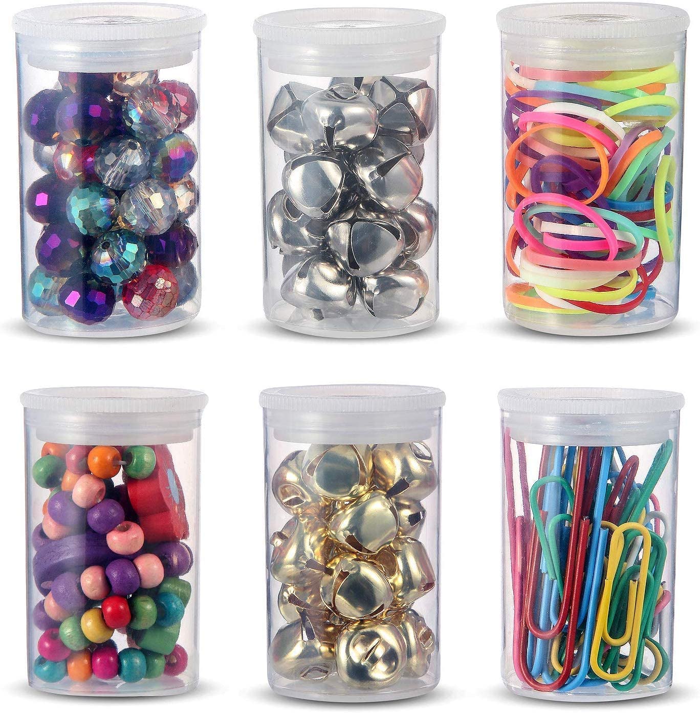 35Mm Caliber Plastic Film Canisters 20Pc (Clear)