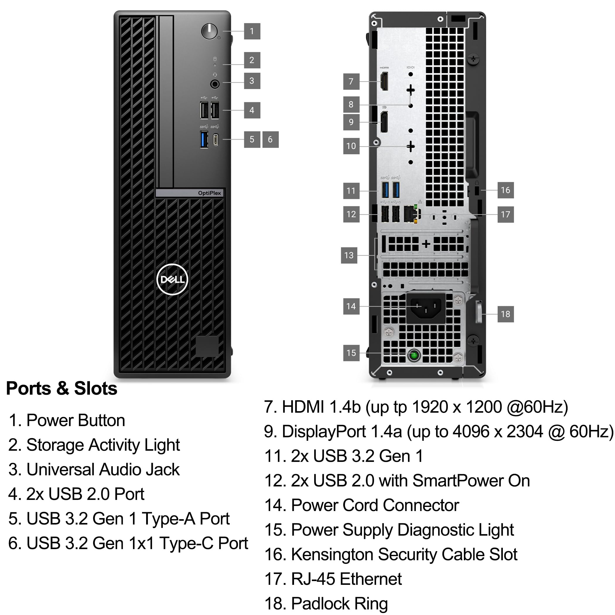 Dell Optiplex 7000 7020 Desktop Computer - Intel Core I5 14Th Gen I5-14500 - 16 Gb - 256 Gb Ssd - Small Form Factor - Black