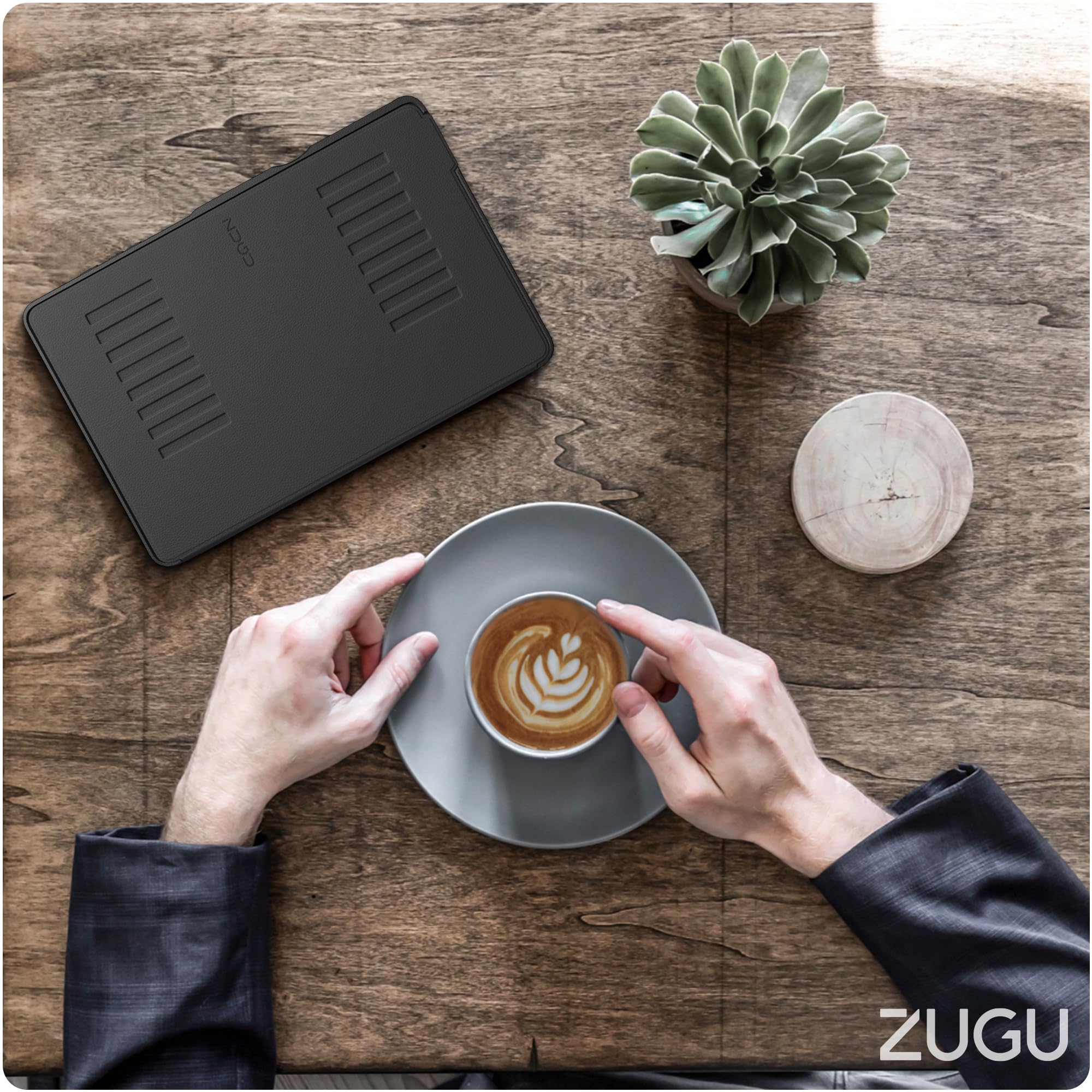 Zugu Case Compatible With Samsung Galaxy Tab S10+/S9+, 12.4 Inch S10+/S9+ Tablet Case, Sleek Design Slim Protective Cover, Magnetic Stand, Sleep/Wake Magnetic Cover, Galaxy Tab S10Plus /S9 Plus, Black