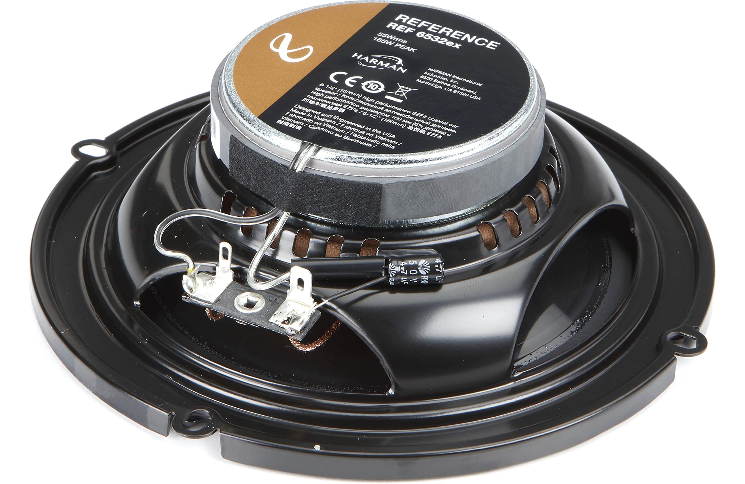 Infinity Ref 6522Ex Shallow Mount 6 1/2 Inch Coaxial Car Speakers