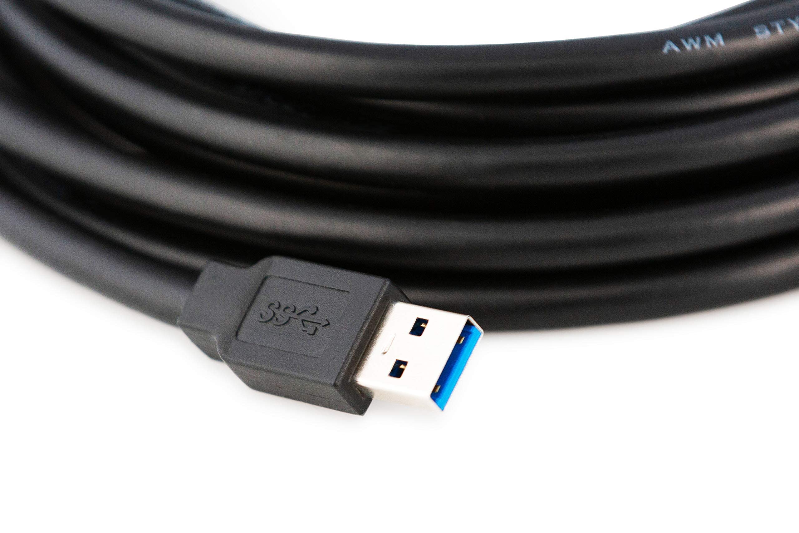 Mutecpower 100 Feet Active Usb Extension Cable 3.0 Male To Female With 3 Extension Chipsets Signal Booster   Repeater Cord 30 Me