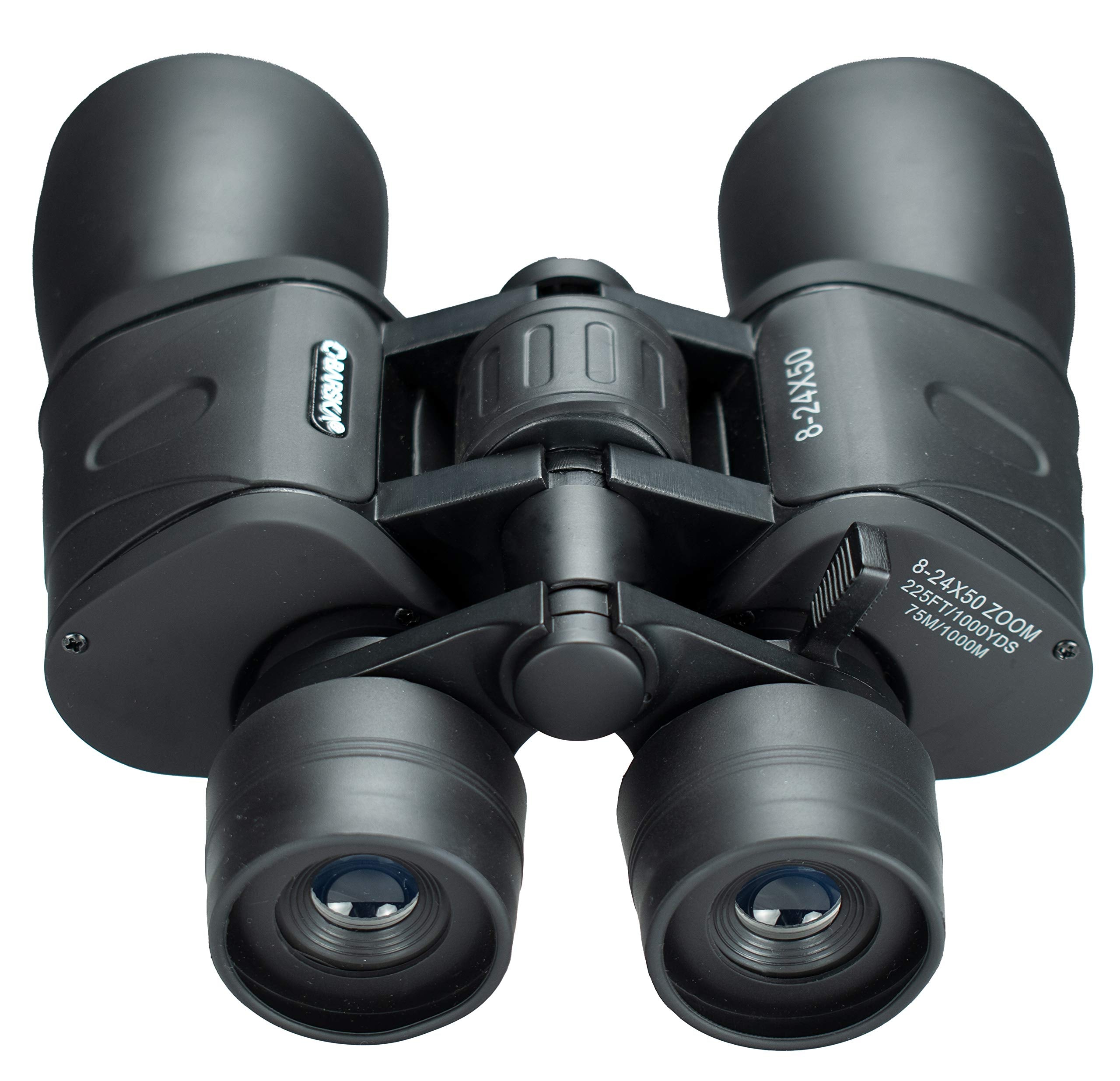 Barska Gladiator 8-24X50 Zoom Binoculars (Ruby Lens) Black