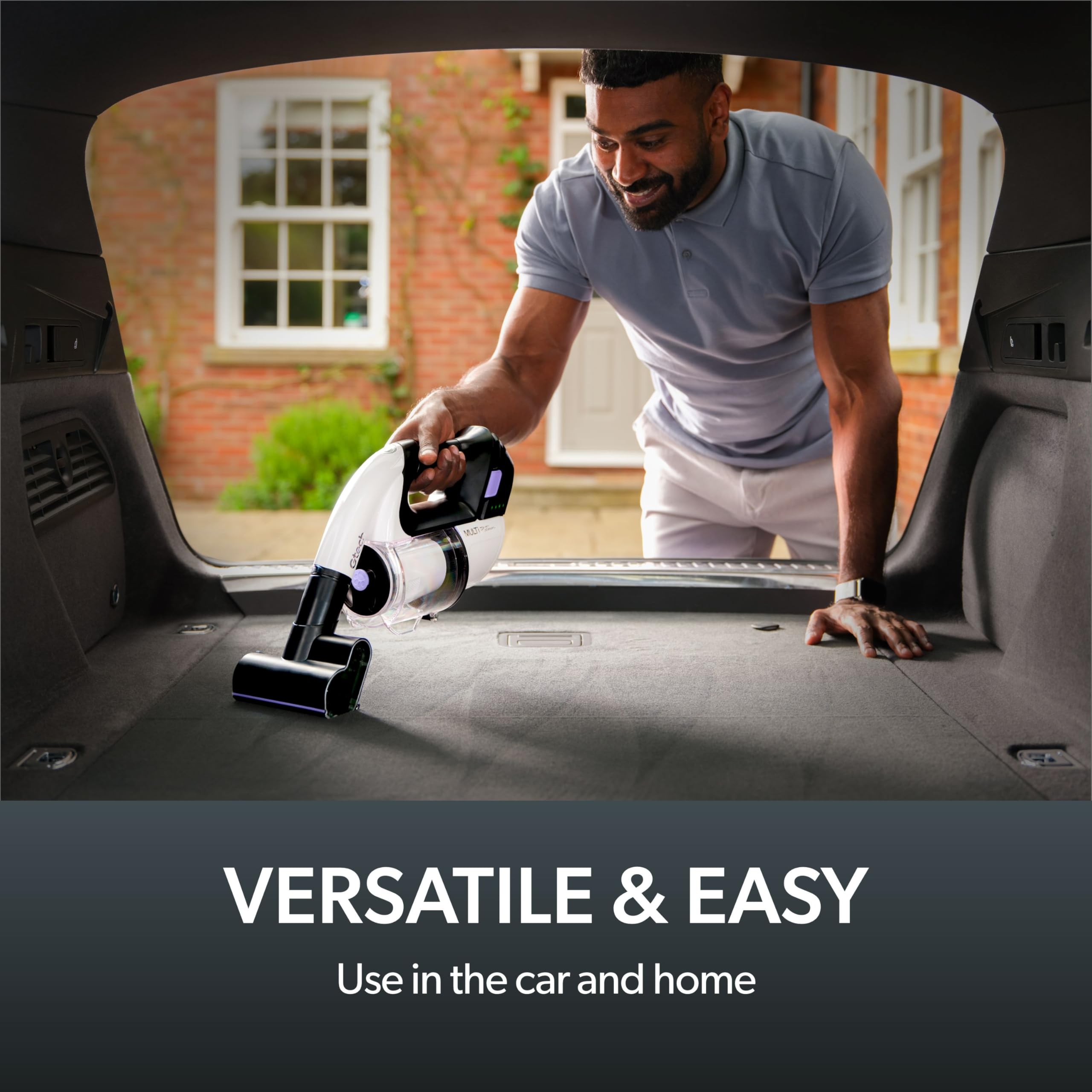 Gtech Multi Platinum | Cordless Lightweight Handheld Vacuum Cleaner | Reinforced With Aluminium | Rechargeable 22V 3350Mah Lithi