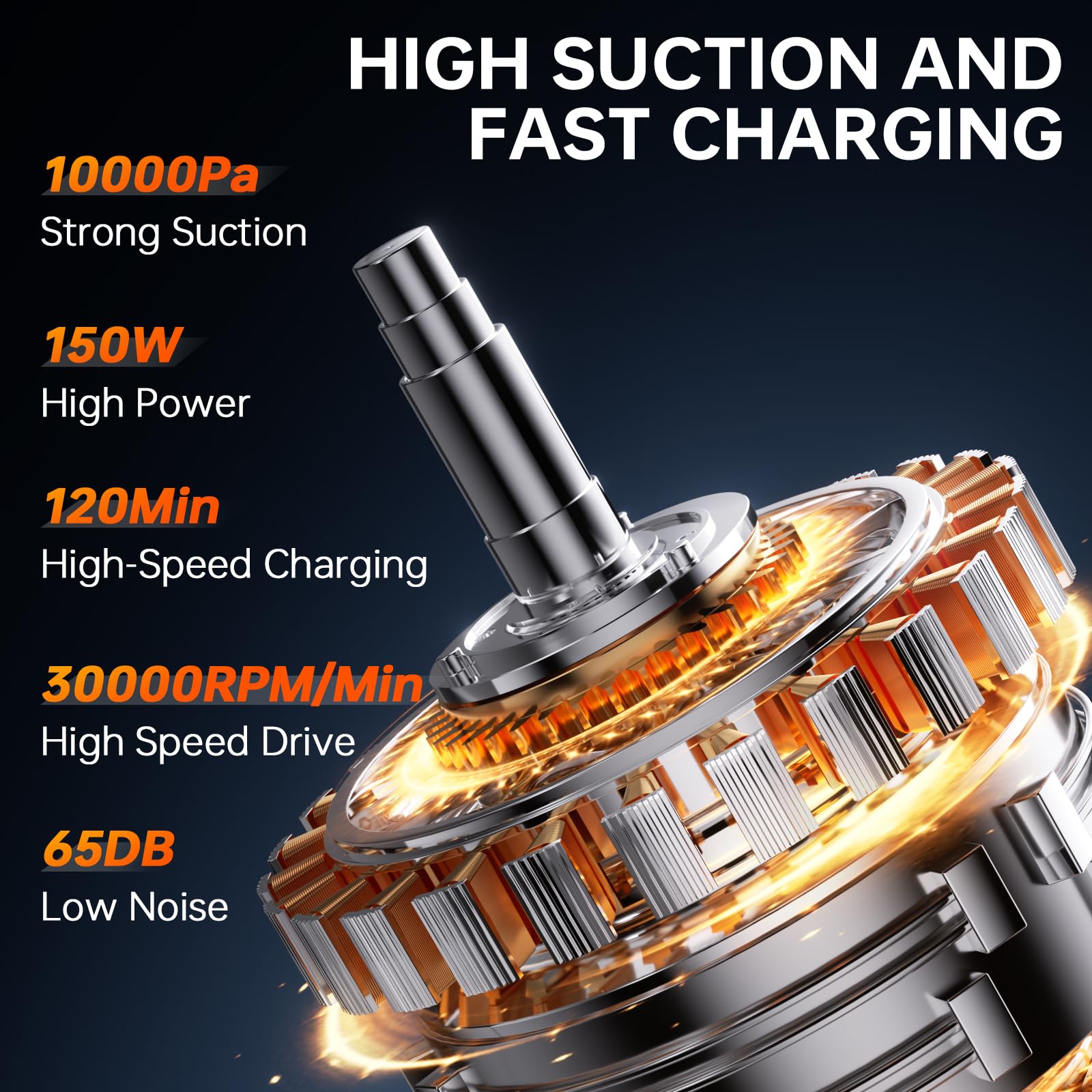 Thinkwork Handheld Vacuum Cordless 20V With Battery, Strong Suction Powerful Handheld Vacuum Cordless 150W Motor, Portable Shop