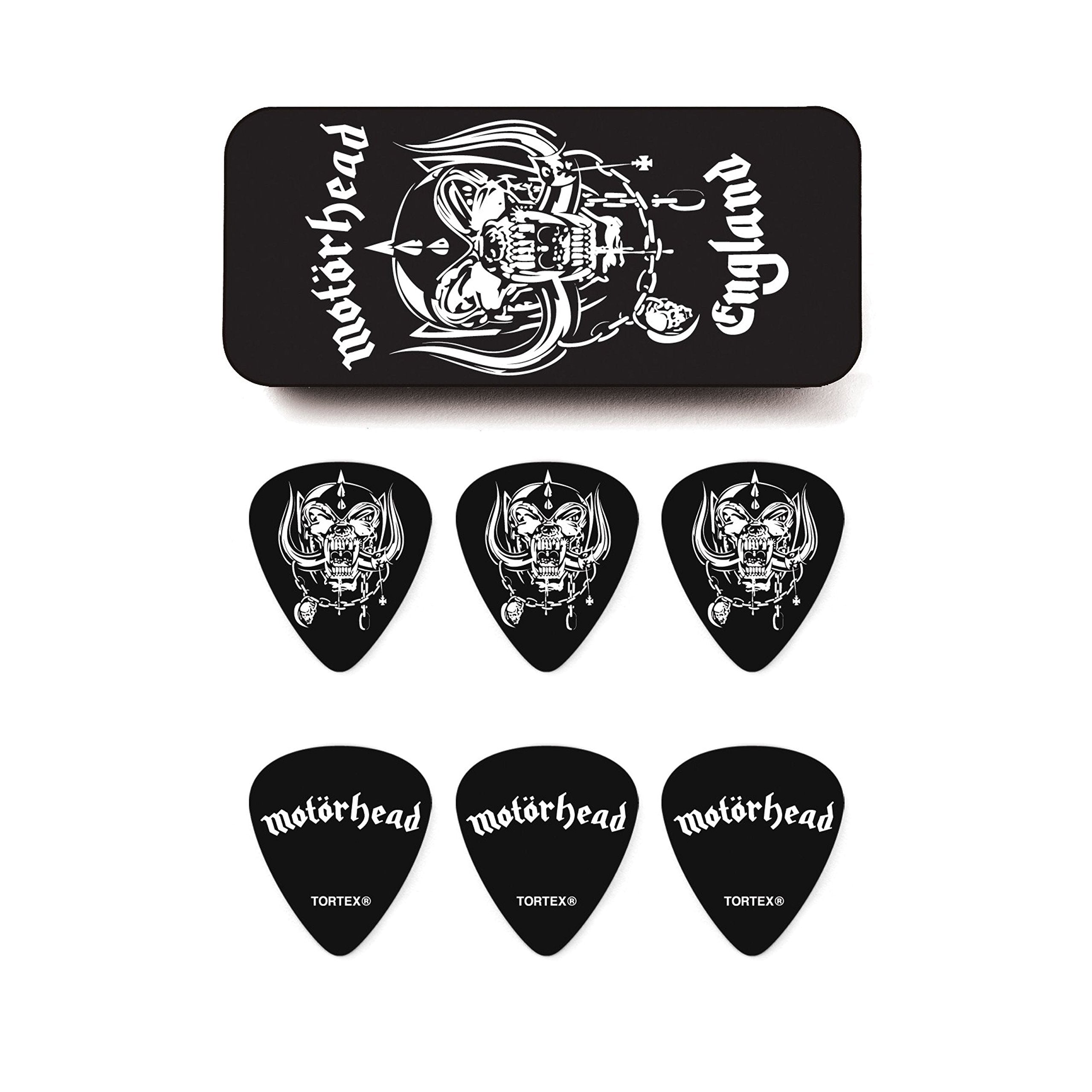 Jim Dunlop Mhpt01 Motorhead Warpig Pick Tin, Assorted, .88Mm, 6 Picks/Tin