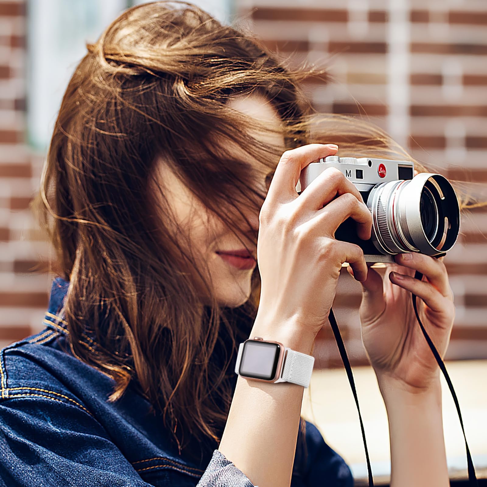 Lerobo Compatible With Apple Watch Band Series 9 8 7 10 41Mm 42Mm 40Mm 38Mm For Women Men For Iwatch Bands Se Series 3 2 1 6 5 4