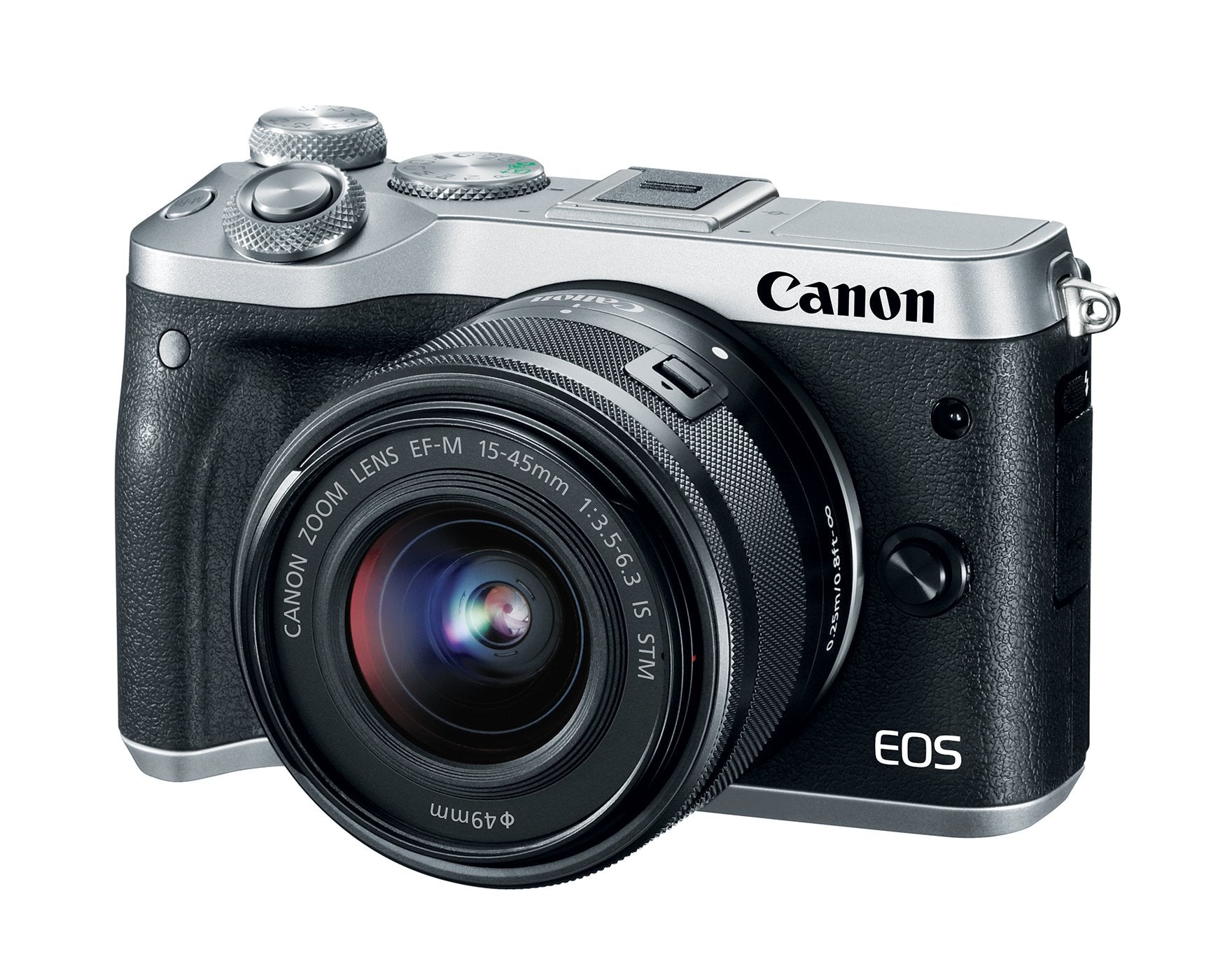 Canon EOS M6 Lens Kit Silver
