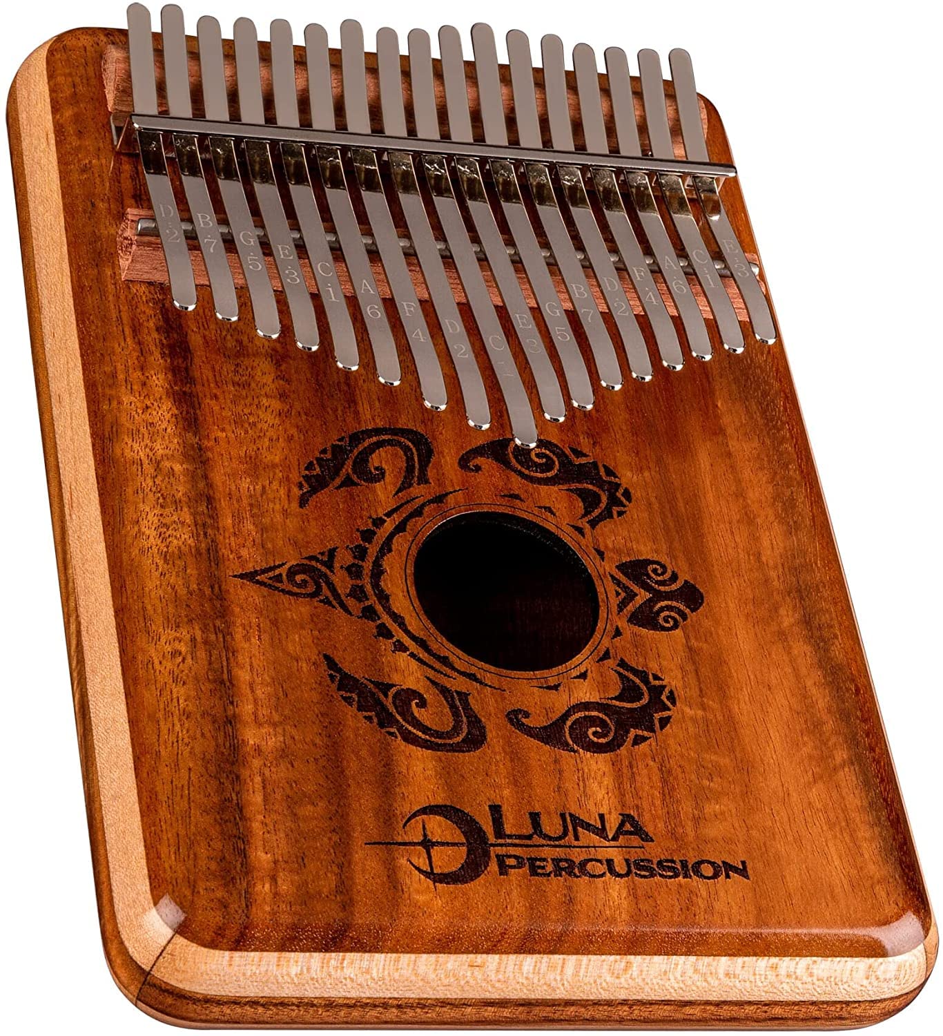 Luna 17 Key Kalimba   Koa