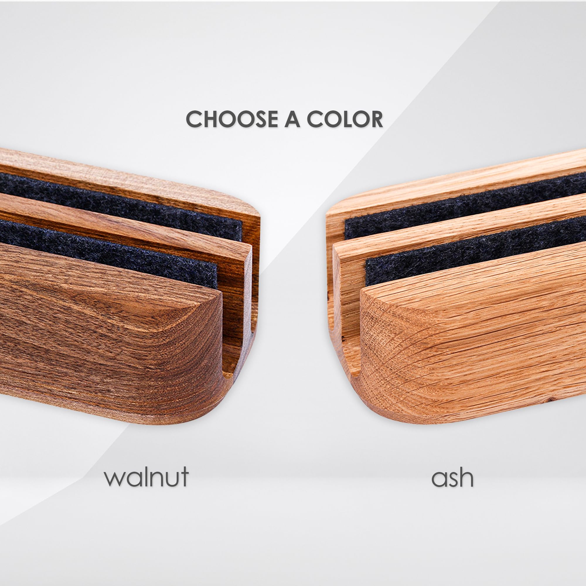 Thehrdwood Dual Laptop Stand Vertical Laptop Holder For Desk   All Macbook Vertical Stand Up To 0.7'' Thick   Laptop Vertical St