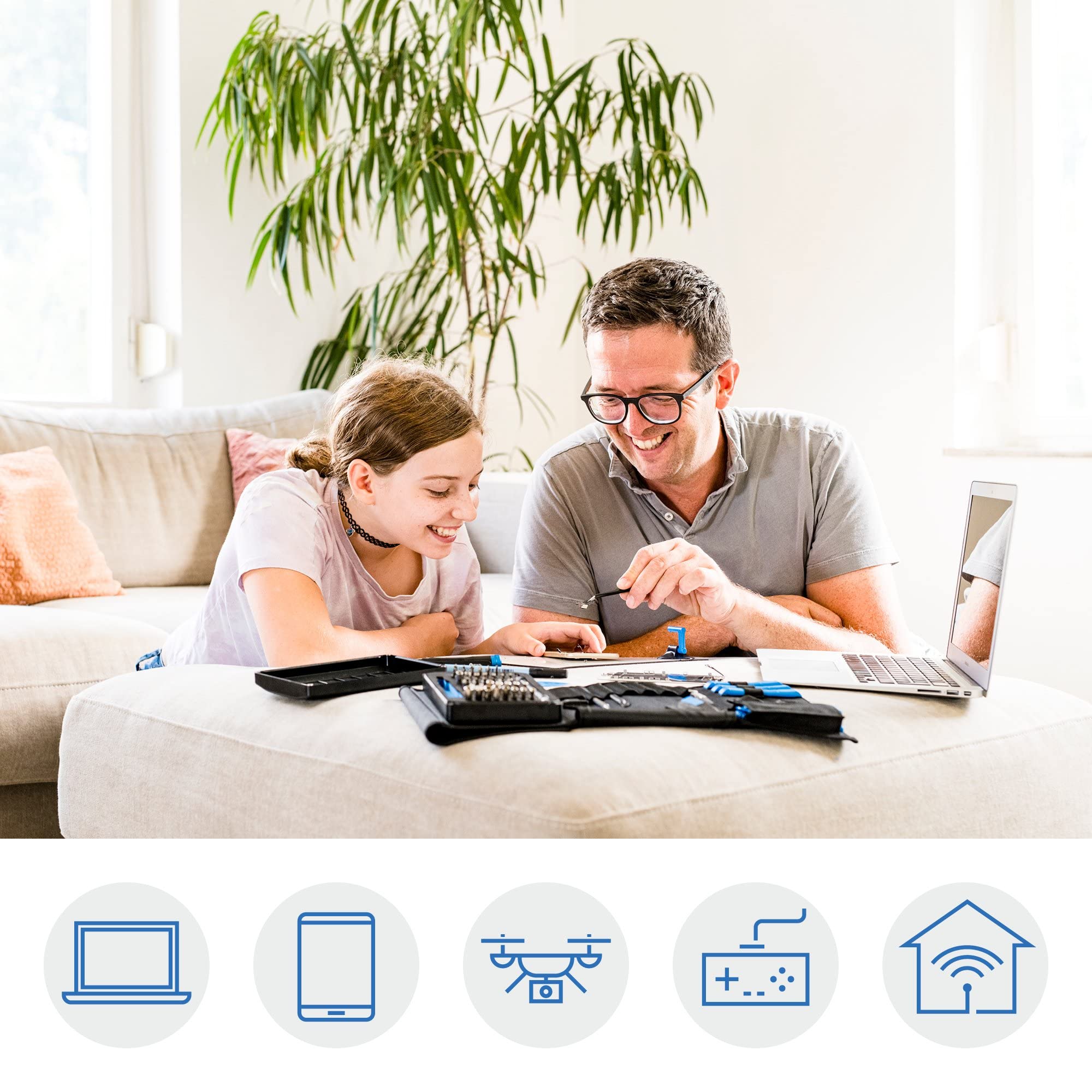 Ifixit Pro Tech Toolkit   Electronics, Smartphone, Computer & Tablet Repair Kit