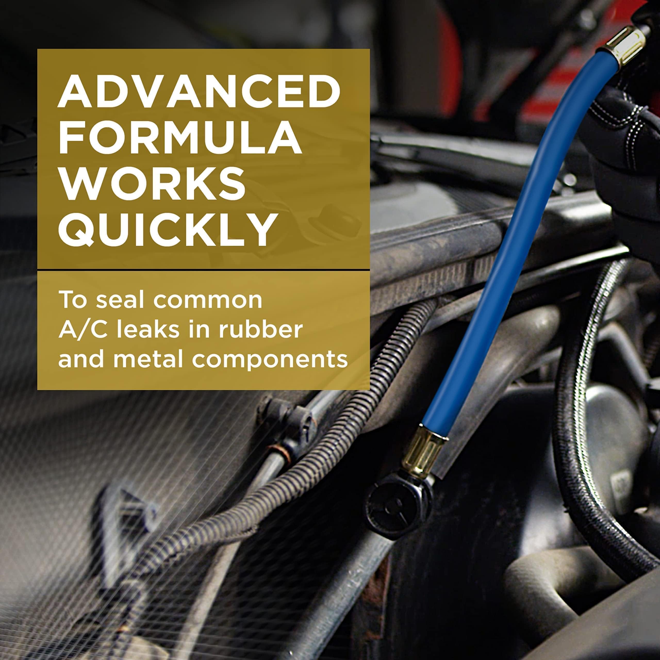 Ac Pro Car Air Conditioner R134A Refrigerant Stop Leak Kit, For Rubber And Metal Leaks In O Rings And Hoses, 3 Oz, Acpmrl3