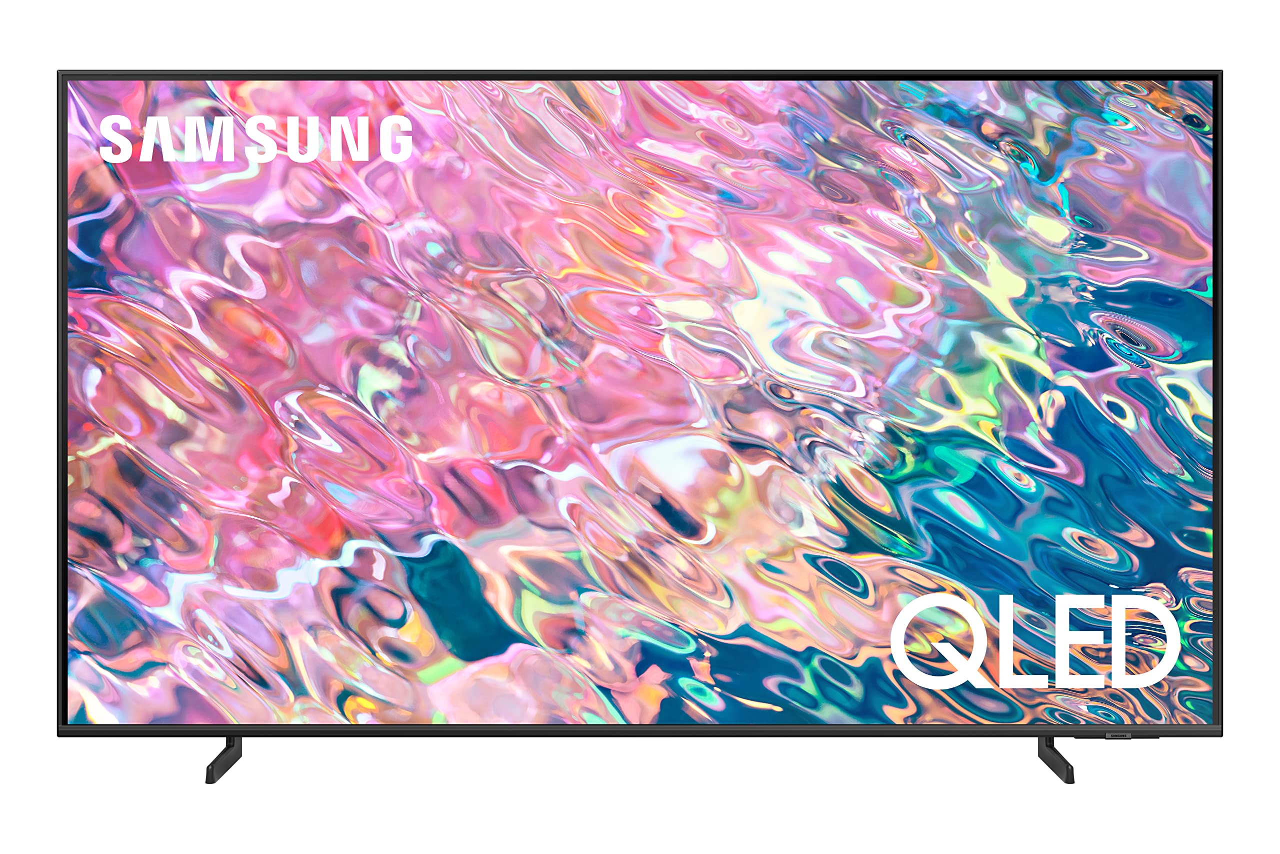 SAMSUNG 65-Inch Class QLED Q60B Series - 4K UHD Dual LED Quantum HDR Smart TV with Alexa Built-in (QN65Q60BAFXZA, 2022 Model), T