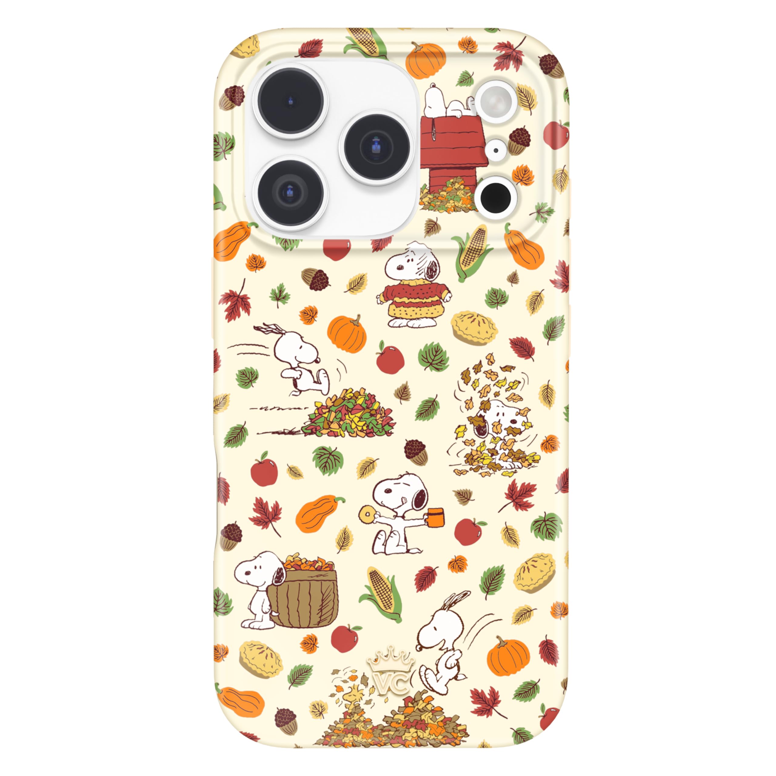 VELVET CAVIAR Case for iPhone 17 Pro | Compatible with MagSafe | 10ft Drop Tested | Protective Fall Season Cases | Snoopy Autumn