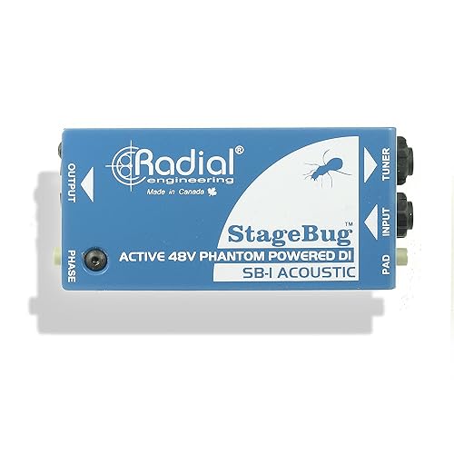 Radial Stagebug Sb 1 Acoustic Active Direct Box