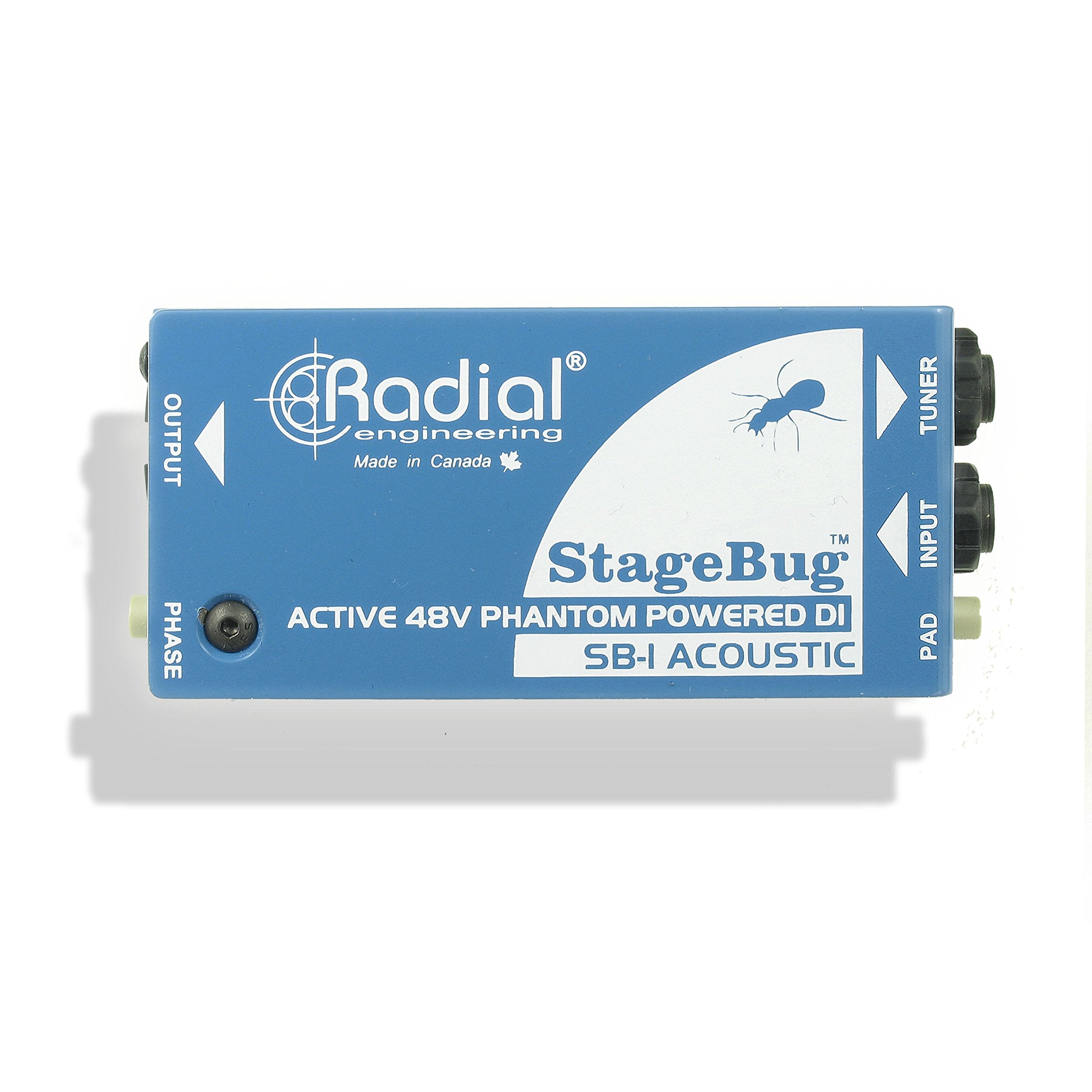 Radial Stagebug Sb 1 Acoustic Active Direct Box