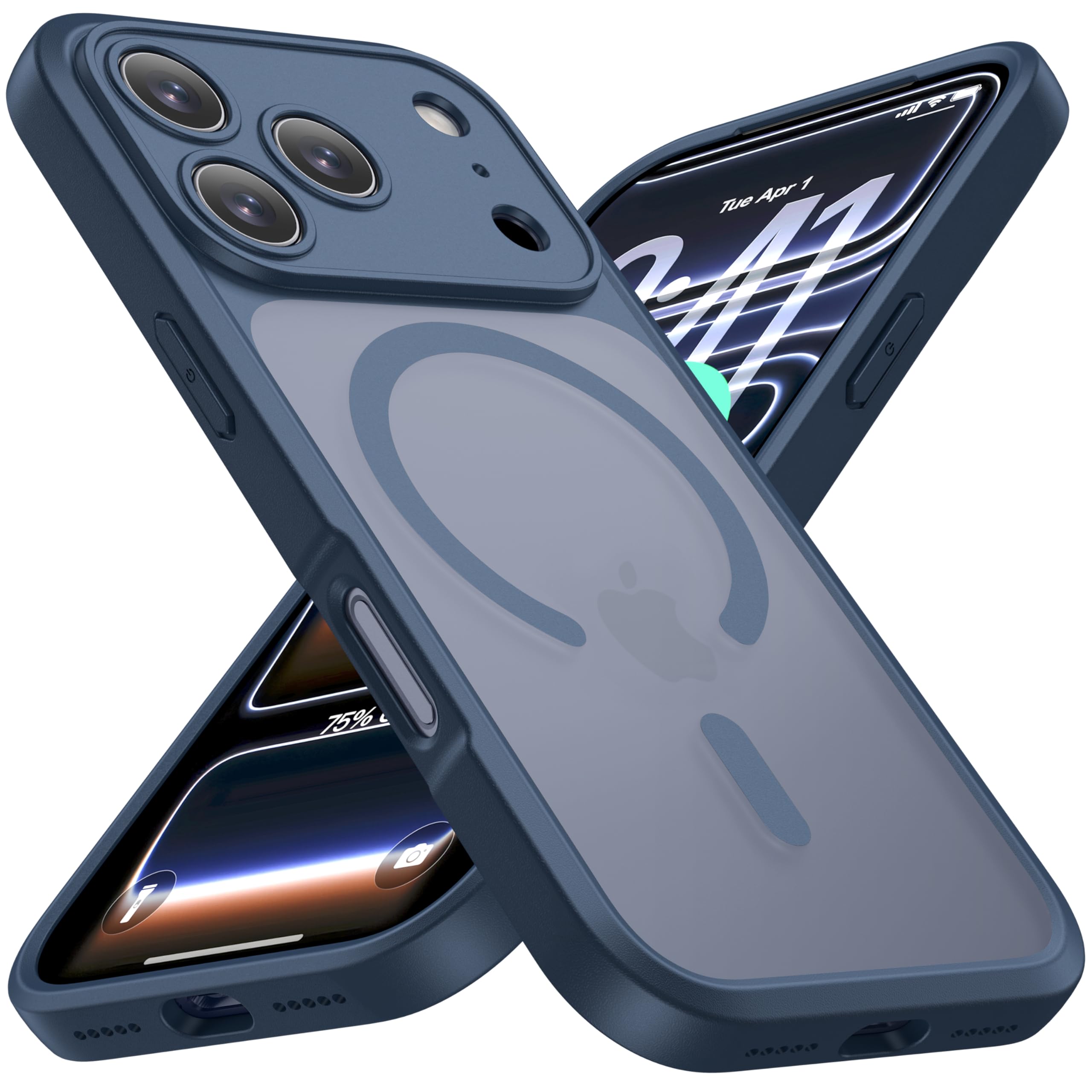 ImpactStrong Magnetic Guard Designed for iPhone 17 Pro Case [Camera Protection] [Military Grade Drop Tested] [Compatible with Ma