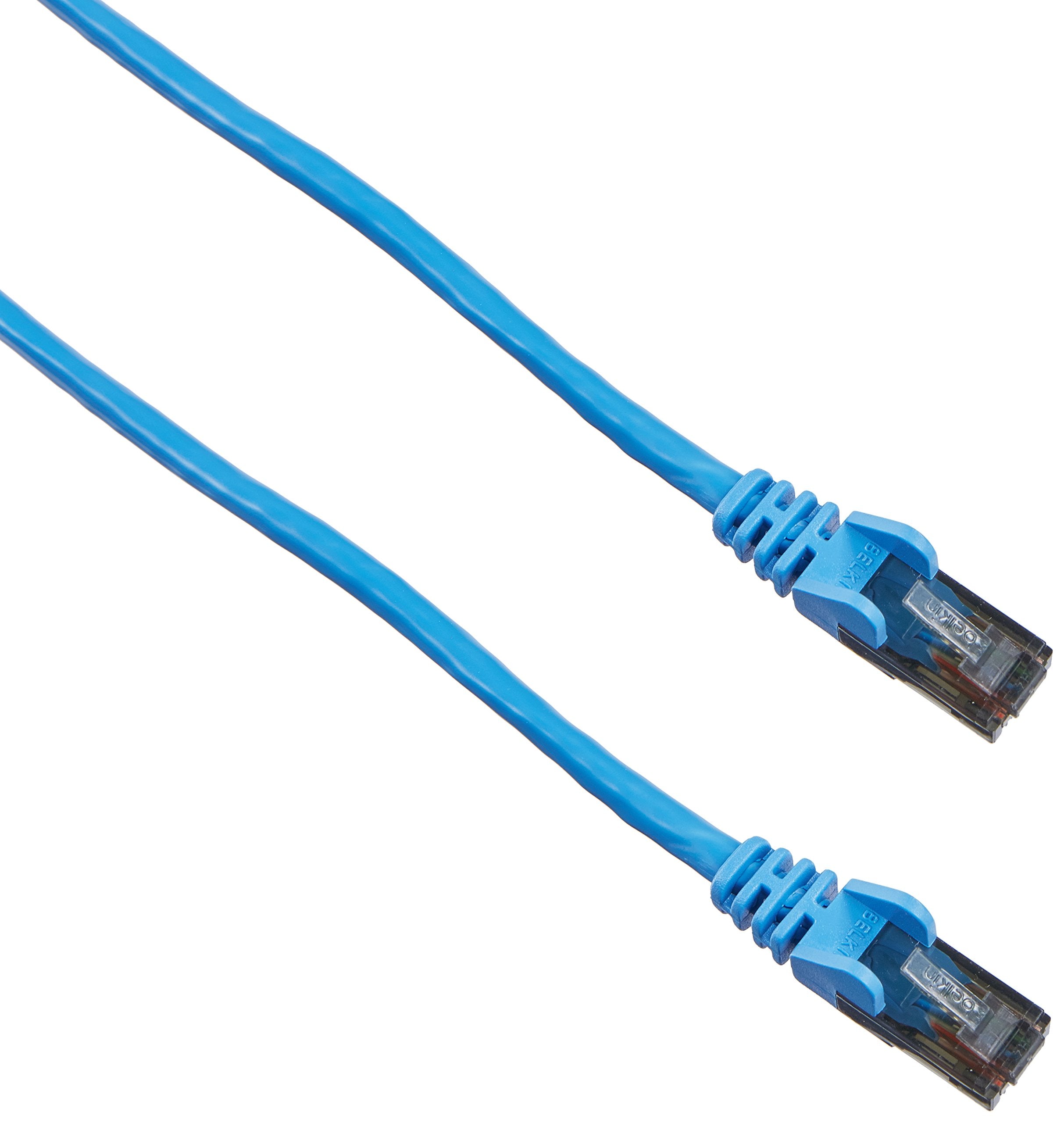 Belkin A3L980 30 Blu S Cat6 Snagless Patch Cable Rj45Mrj45M 30 Blue