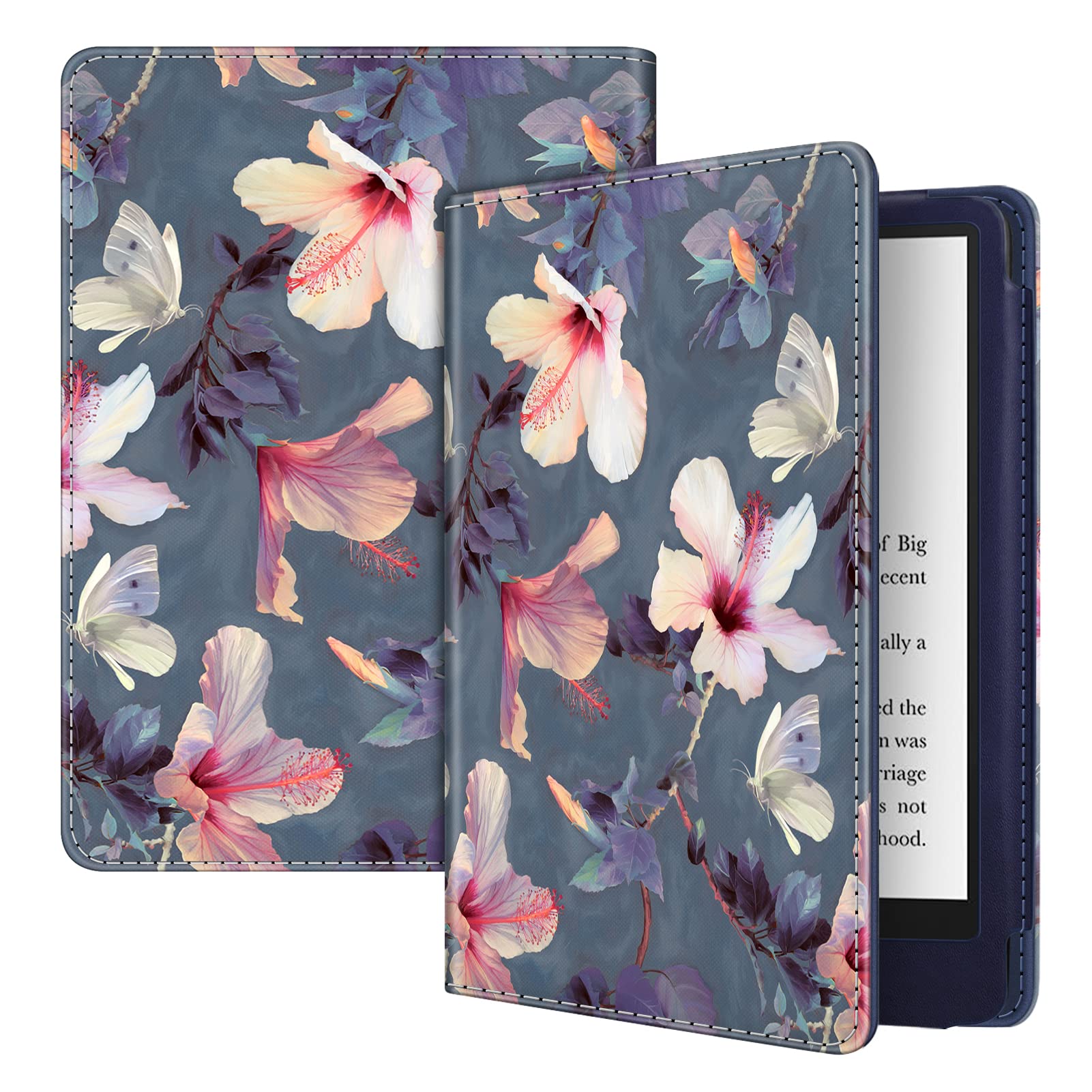 Fintie Folio Case For 6.8'' Kindle Paperwhite (11Th Generation 2021) And Kindle Paperwhite Signature Edition   Book Style Vegan