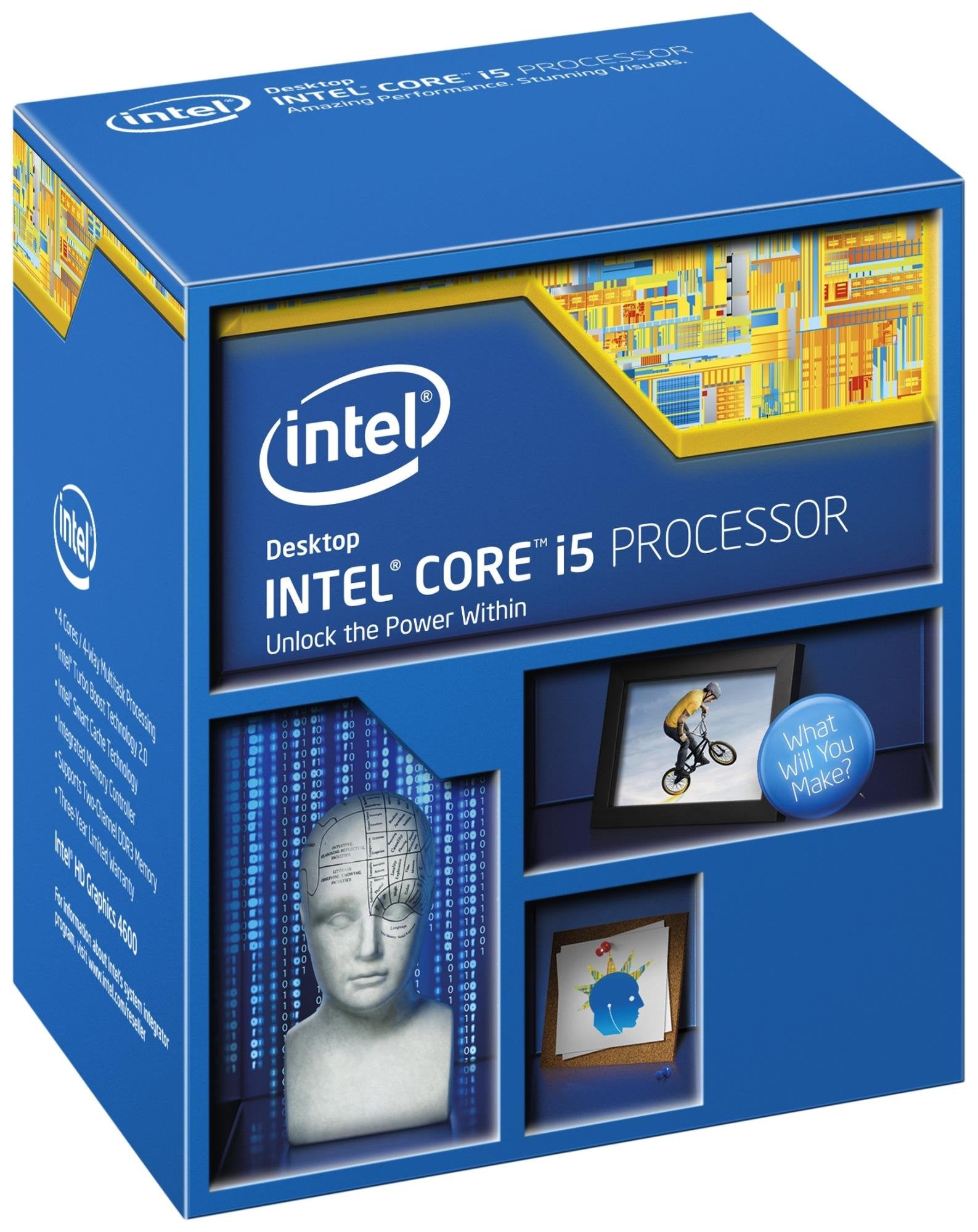 Intel Chip 3.2 4 Bx80646I54670K