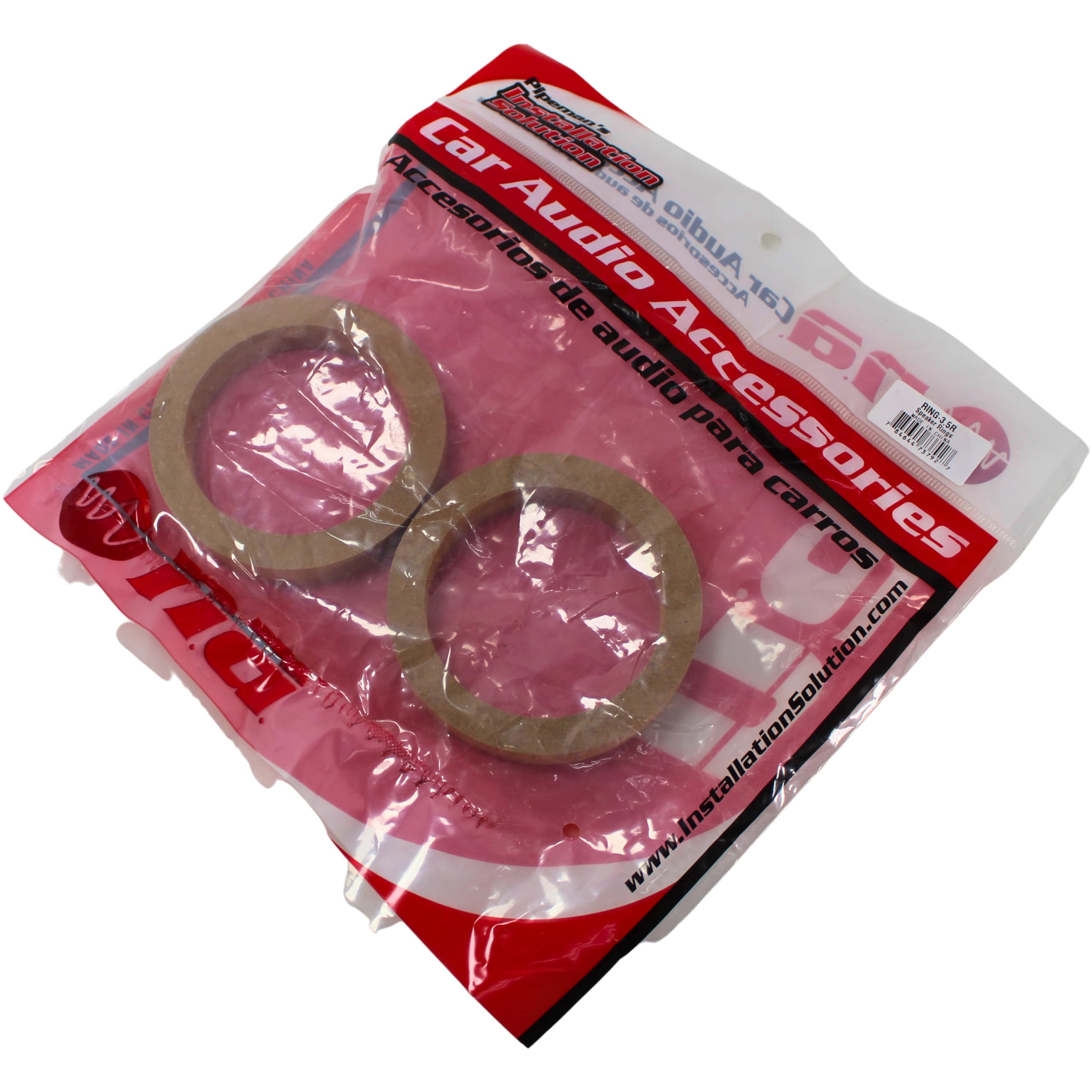 Audiopipe Ring35R Nippon 3.5 Mdf Speaker Rings [Pair]