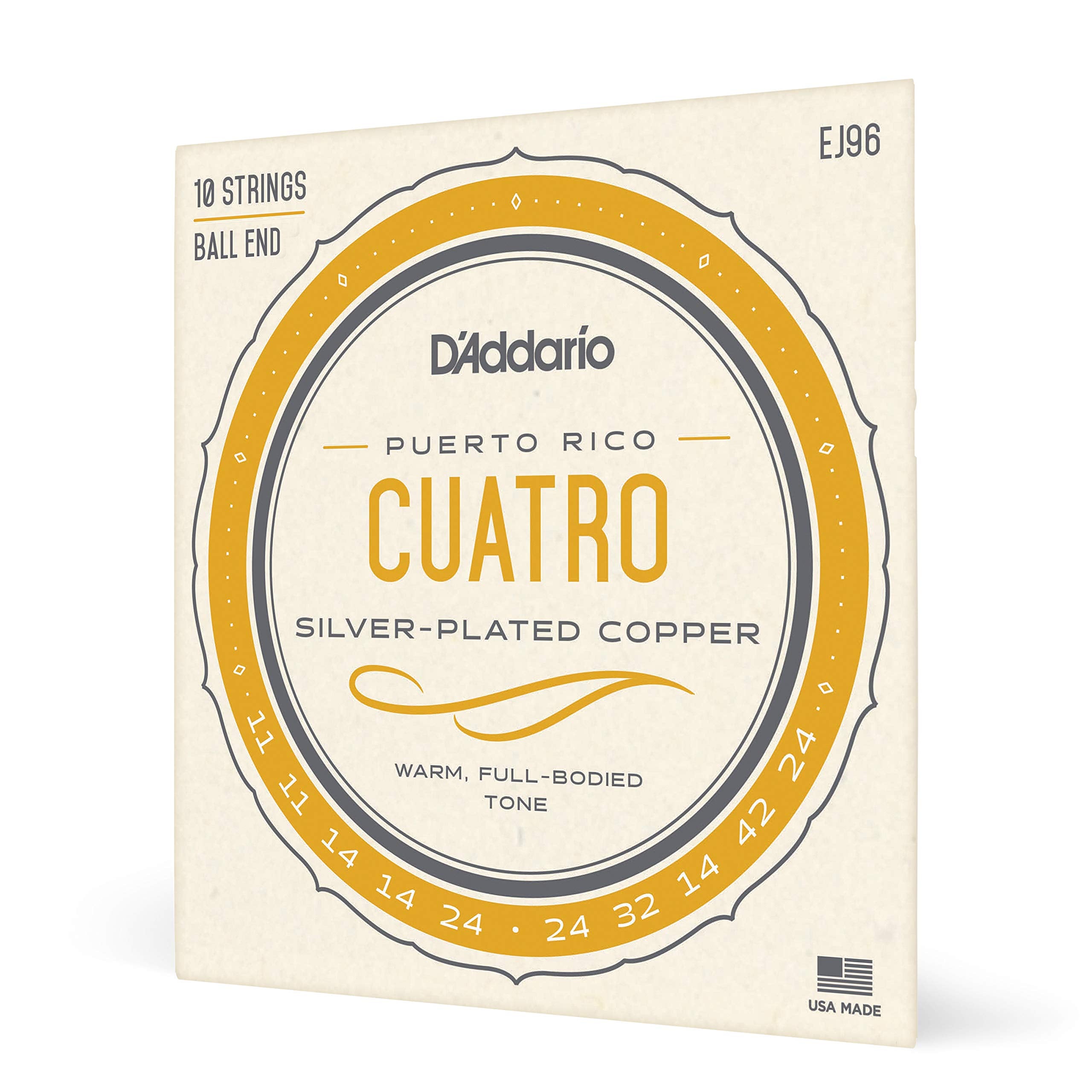 DAddario EJ96 Cuatro-Puerto Rico Strings