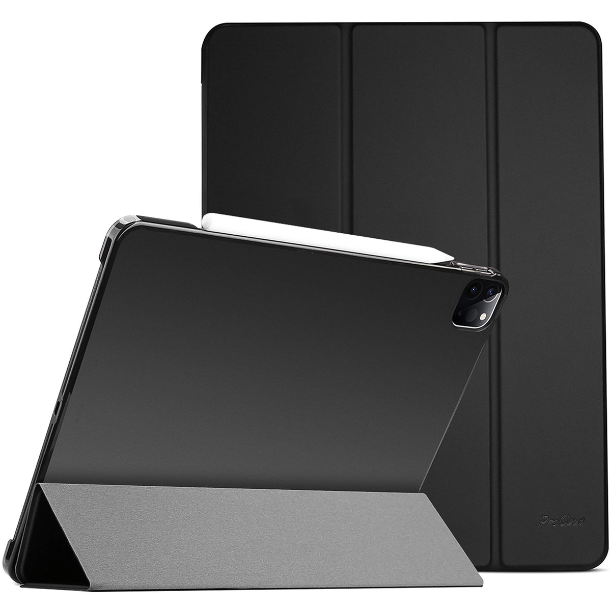 Procase Smart Case For Ipad Pro 12.9 2022/2021/2020/2018, Slim Stand Hard Back Shell Smart Cover For Ipad Pro 12.9 6Th Generatio