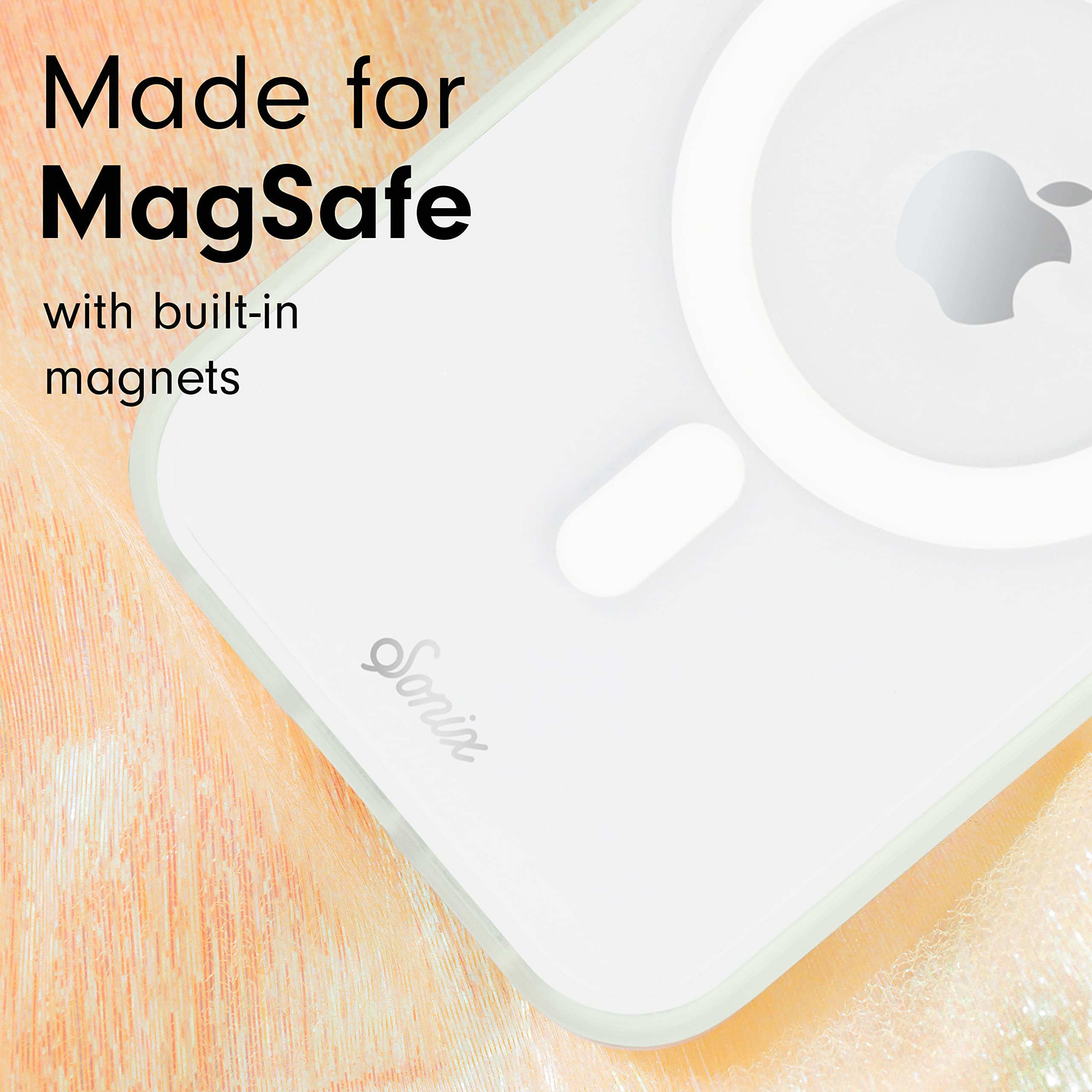 Sonix Glow In The Dark Case For Iphone 14 Pro | Compatible With Magsafe | 10Ft Drop Tested | Clear Glow