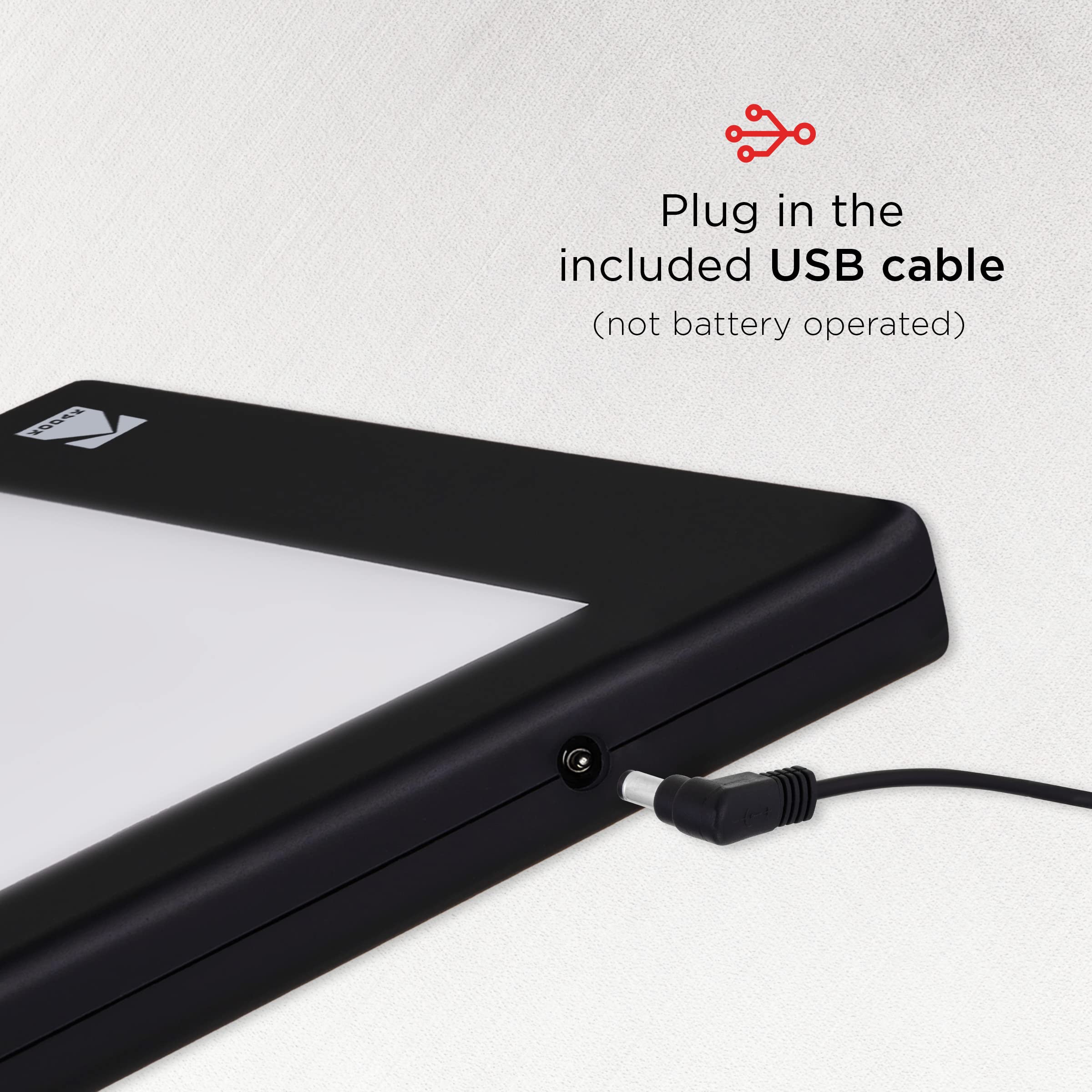 Kodak Led Light Box 12   X8    For Negatives, Slides & Film | Illuminated Board Panel & Led Light Pad For Viewing & Scanning Pho