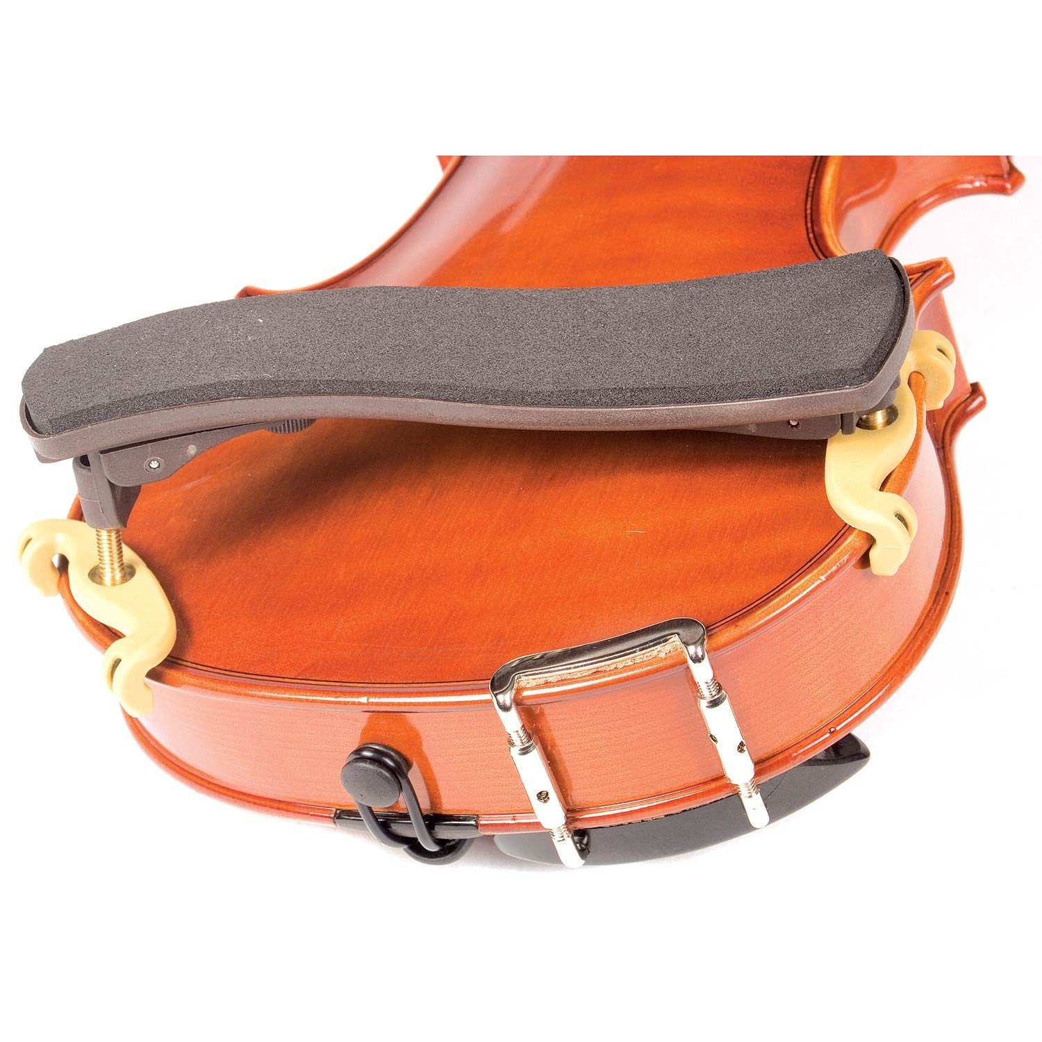 Kun Collapsible Mini Brown Shoulder Rest For 1/16 1/4 Violin