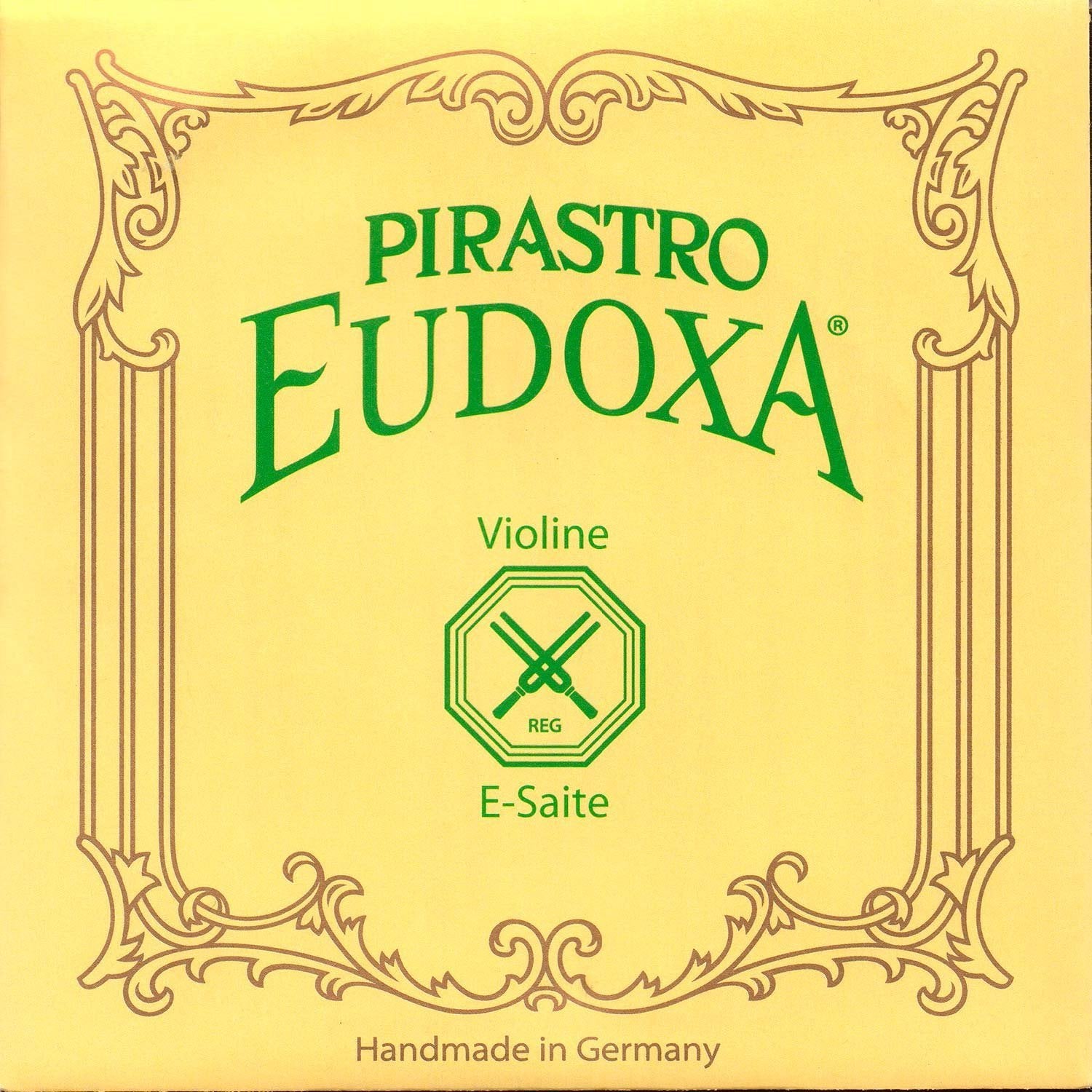 Pirastro Eudoxa 4/4 Violin E String   Medium Gauge   Aluminum Steel   Ball End