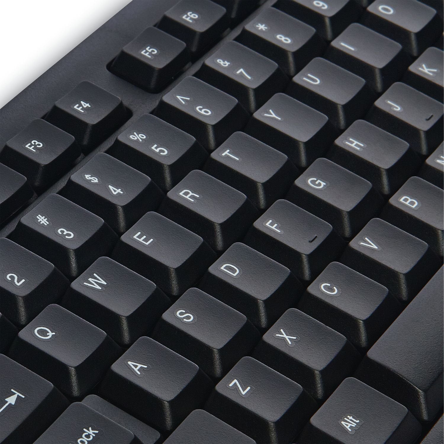 Verbatim 99201 Slimline Corded Usb Keyboard Black