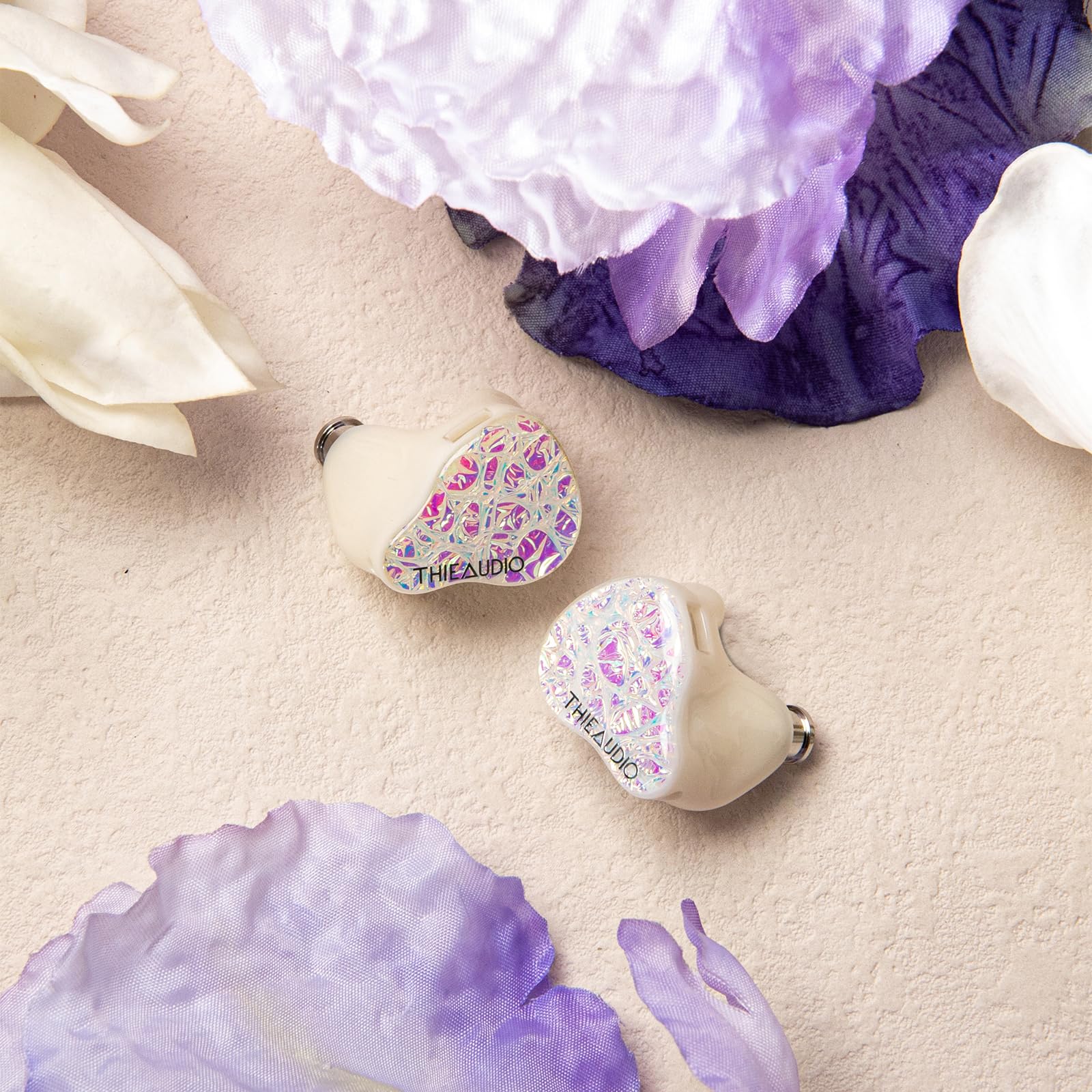 Linsoul Thieaudio Hype 4 2Dd+4Ba In Ear Monitor, Hifi Iem Earphones With Tonal Balance, Latest Sonion Driver, Detachable Silver Plated Occ Cable For Audiophile Musician Professionals (White)