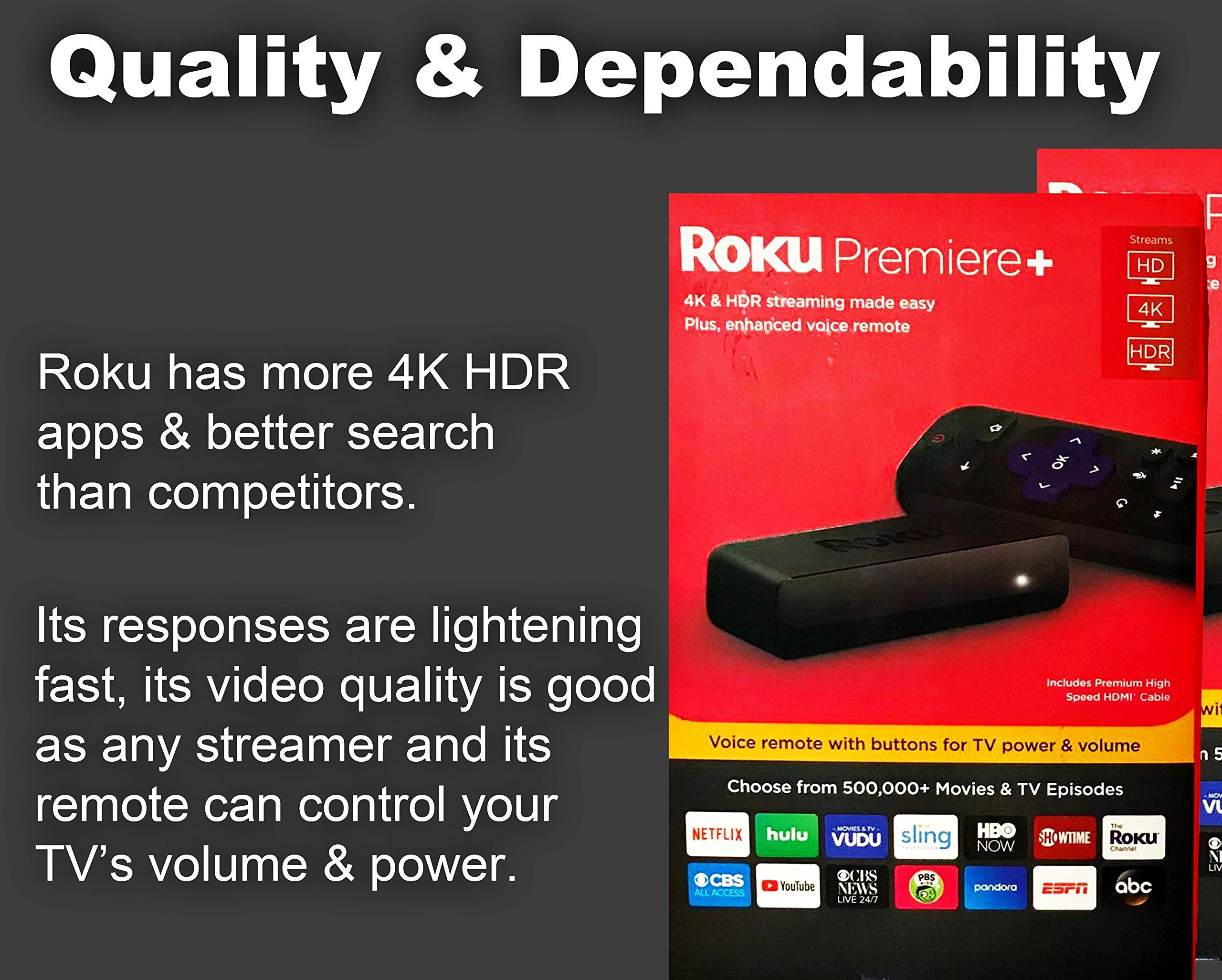 Roku Premiere+ 4K Hdr Streaming Player