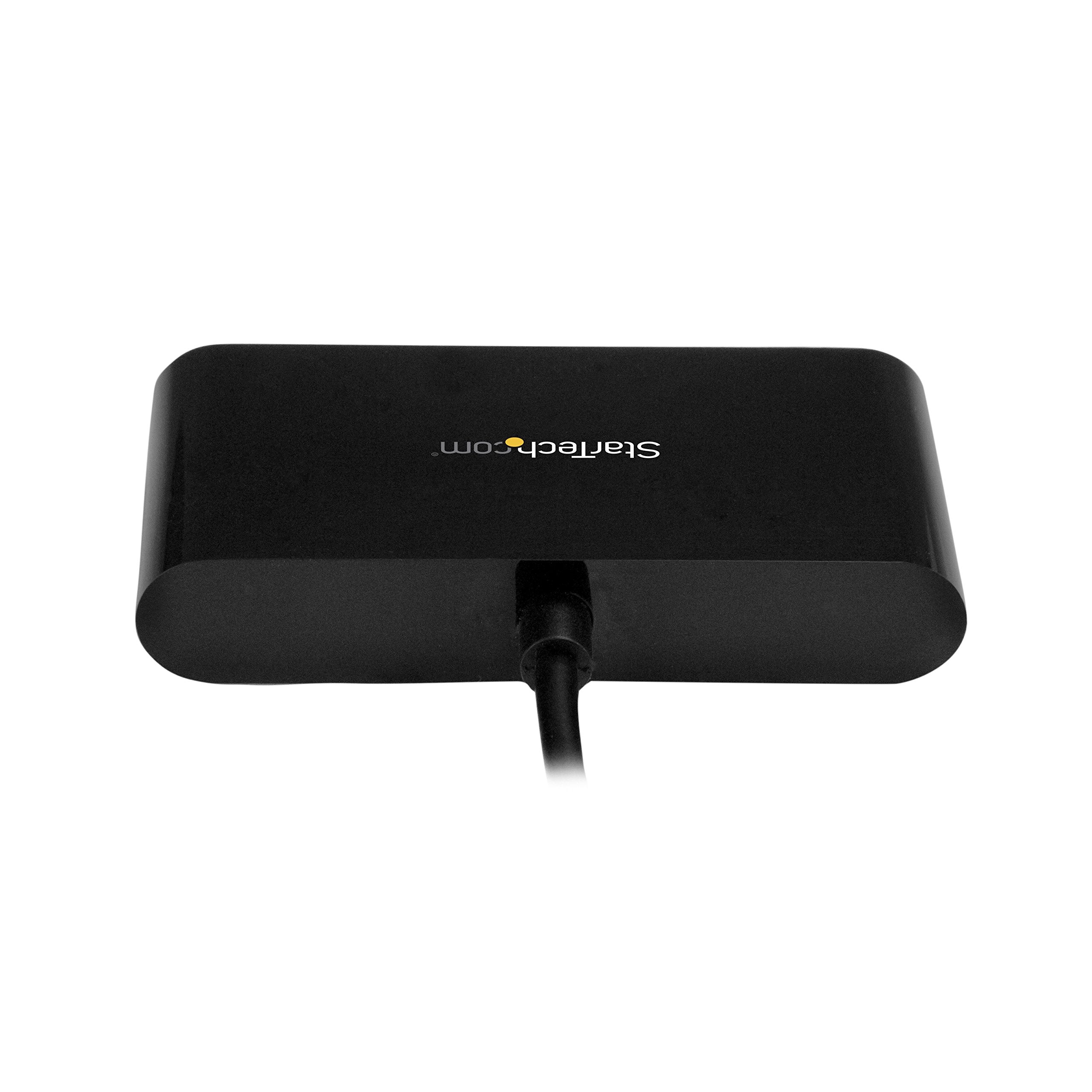 Startech.Com 4 Port Usb C Hub   Usb C To 4X Usb A Hub Adapter   Mini Usb 2.0 Hub   Bus Powered Usb Type C Port Expander (St4200M