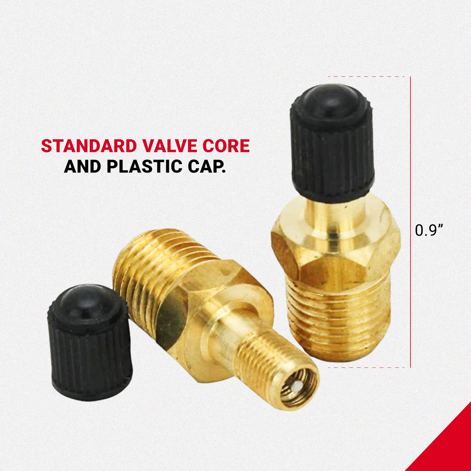 Milton S 684 1/8'' Npt Tank Valve   Pack Of 2