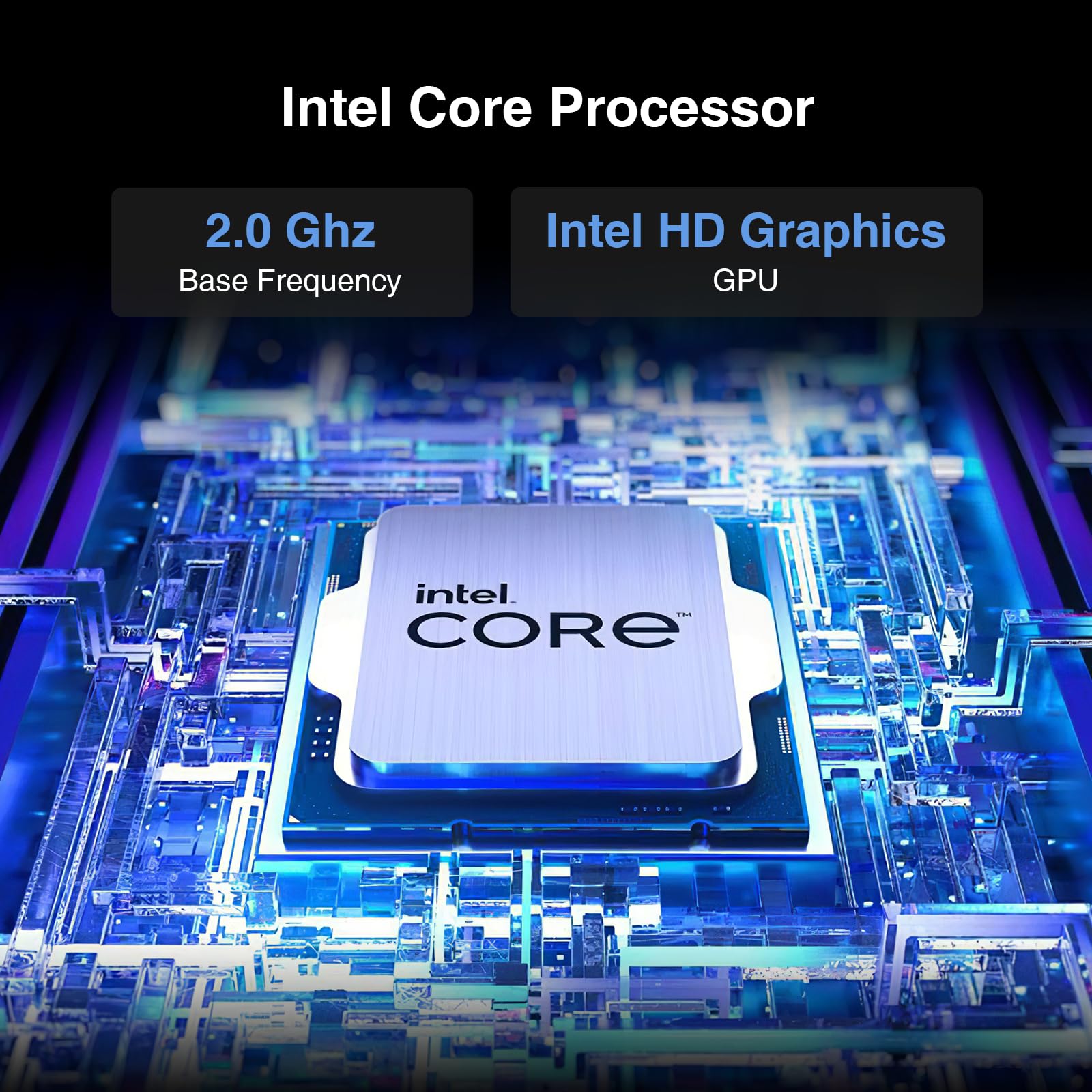 Ecohero Laptop Computer, 15.6 Inch Fhd Display, 16Gb Ram, 512Gb Ssd, Intel Core I3 5005U, Win 11 Notebook For Students, 2.4G/5G