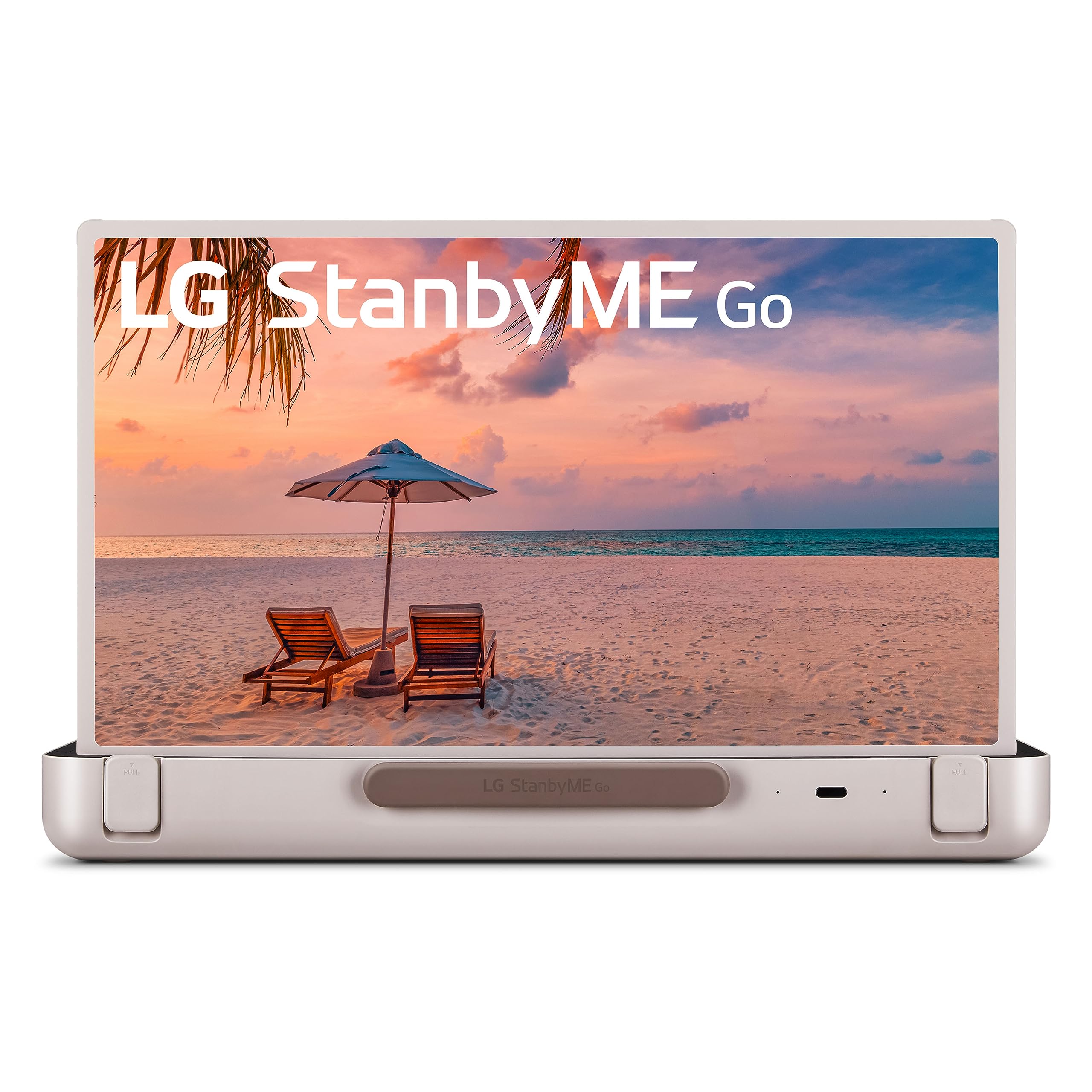 Lg 27 Inch Stanbyme Go Portable Smart 1080P Touch Screen (27Lx5Qkna, 2023 Model), Calming Beige