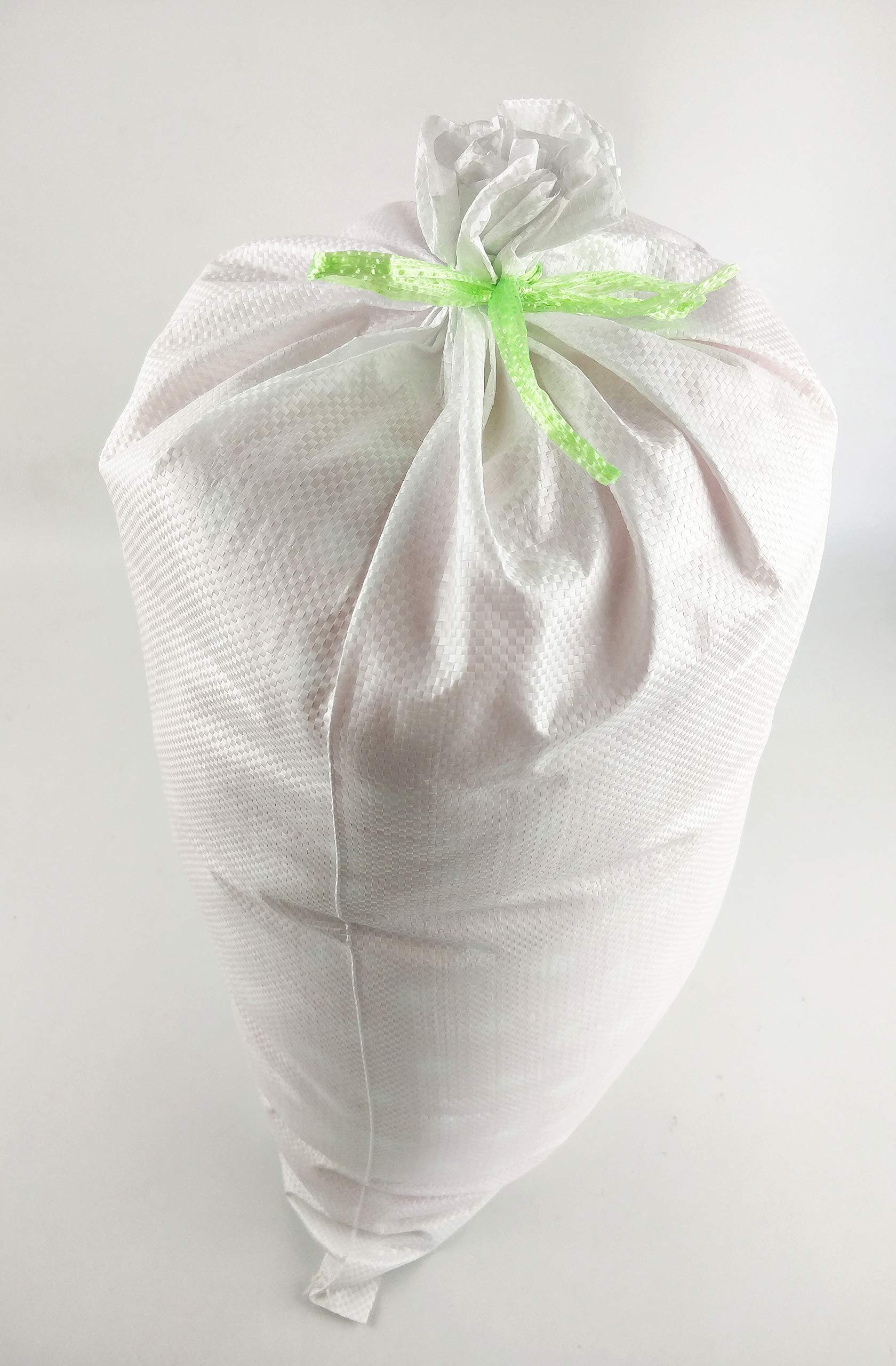 Sand Bags Empty White Woven Polypropylene Sandbags Sack Bags Recycling Bags Gravel Bags Upgrade Thickened Material14   26   (5 P